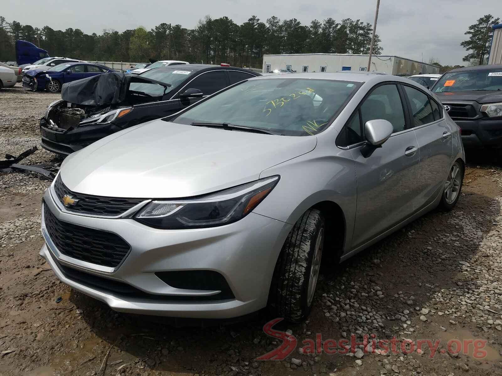 3G1BE6SM7JS621722 2018 CHEVROLET CRUZE