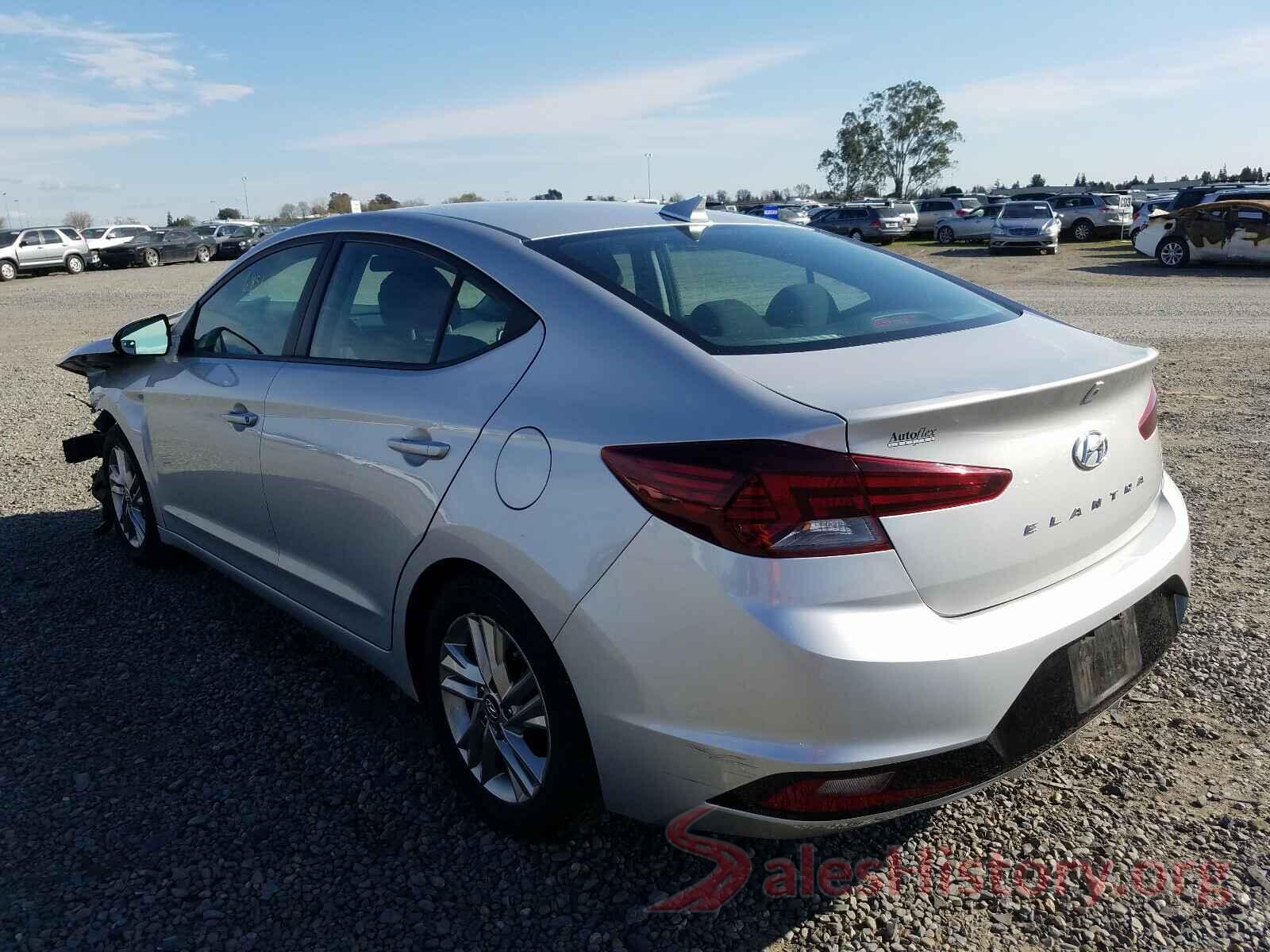 5NPD84LF1KH445015 2019 HYUNDAI ELANTRA