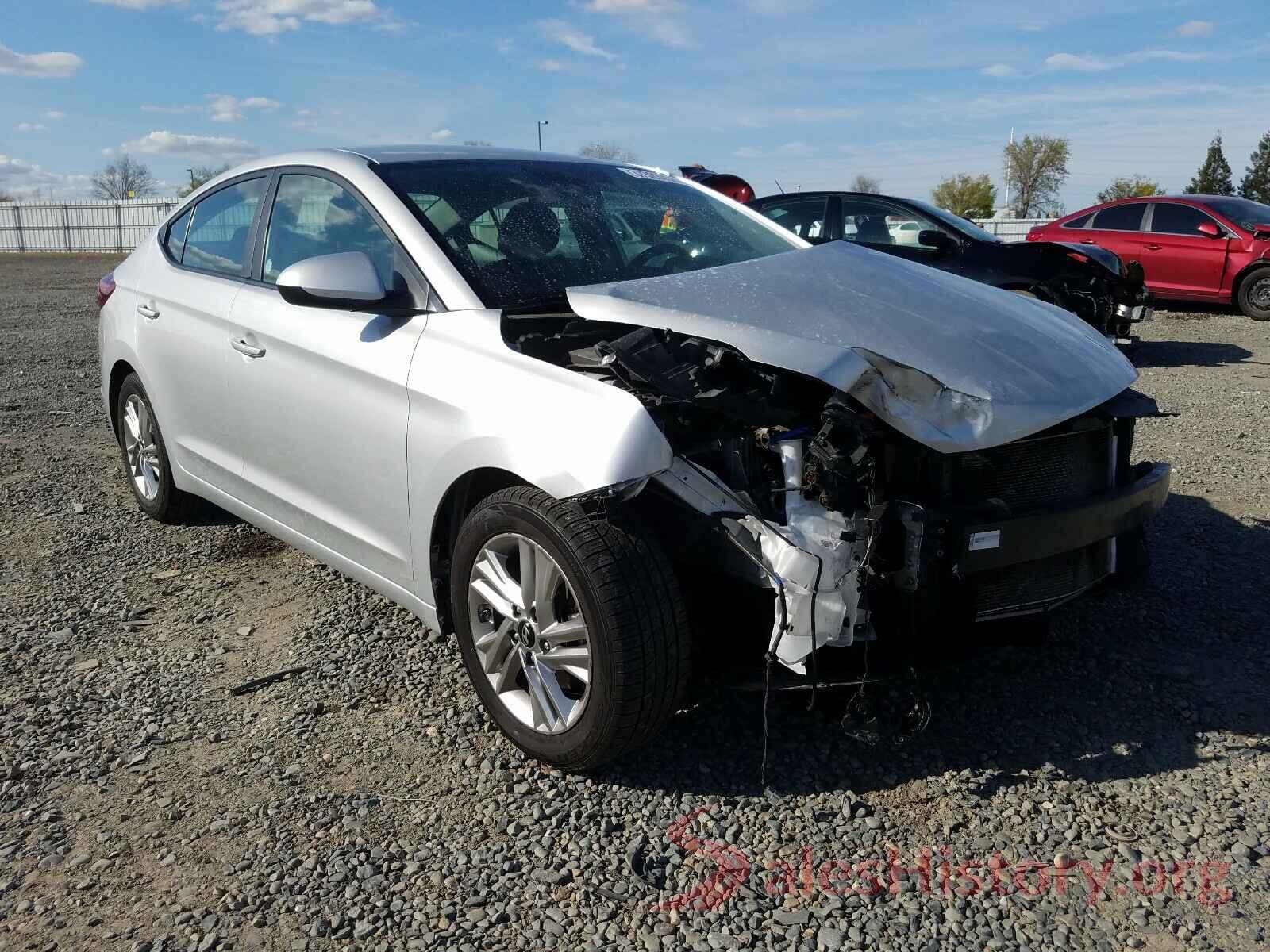 5NPD84LF1KH445015 2019 HYUNDAI ELANTRA