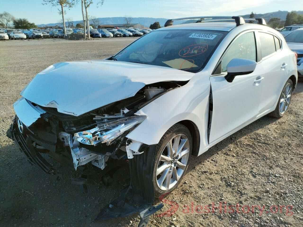 3MZBN1L34HM134991 2017 MAZDA 3