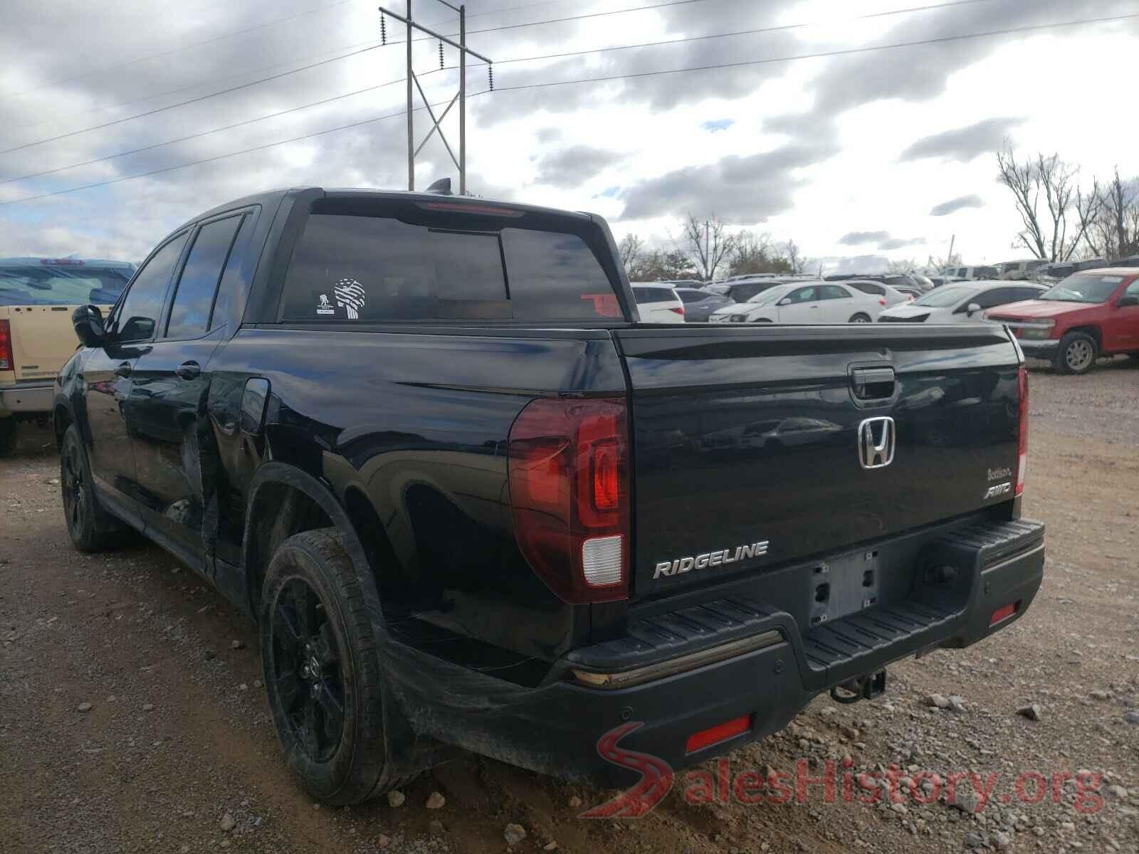 5FPYK3F89KB001977 2019 HONDA RIDGELINE