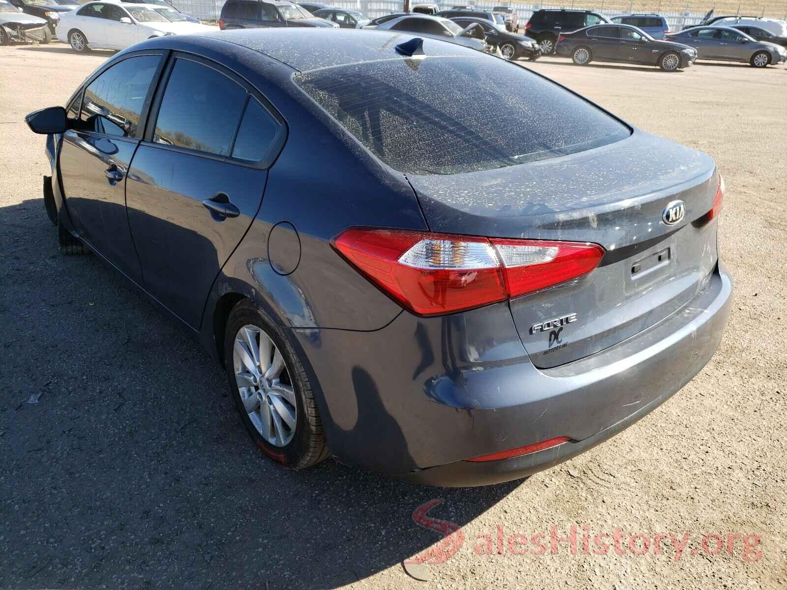 KNAFX4A63G5603678 2016 KIA FORTE