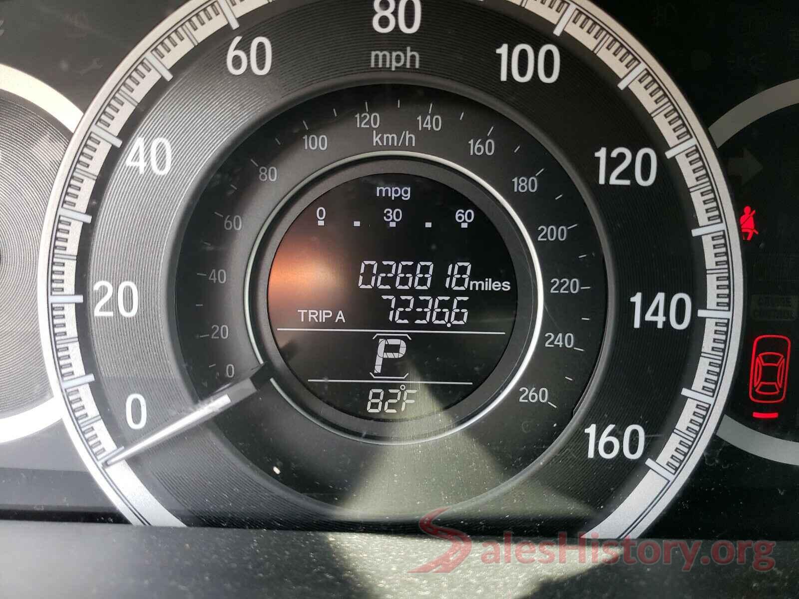 1HGCR2F39GA188345 2016 HONDA ACCORD