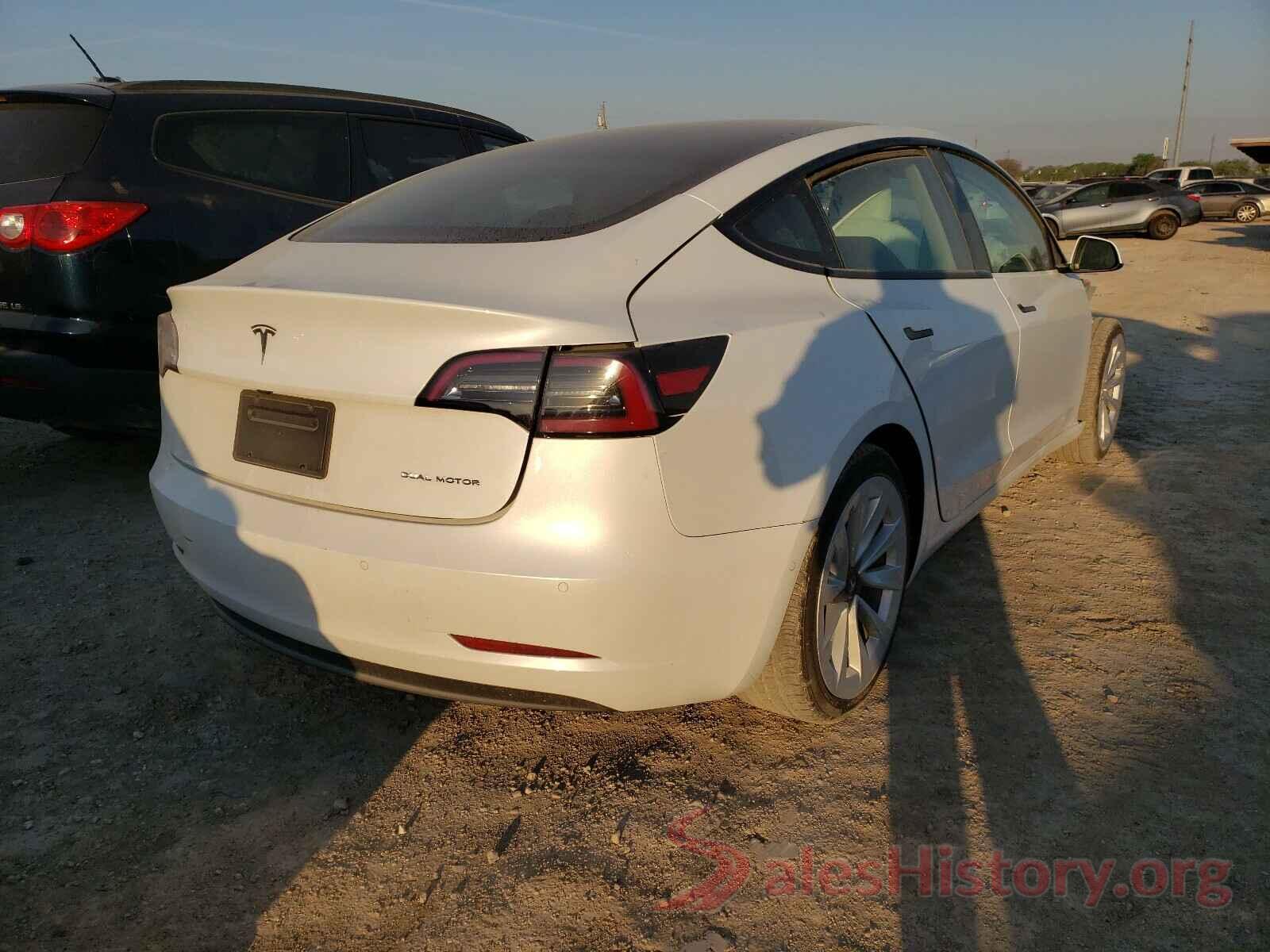 5YJ3E1EB2MF849973 2021 TESLA MODEL 3