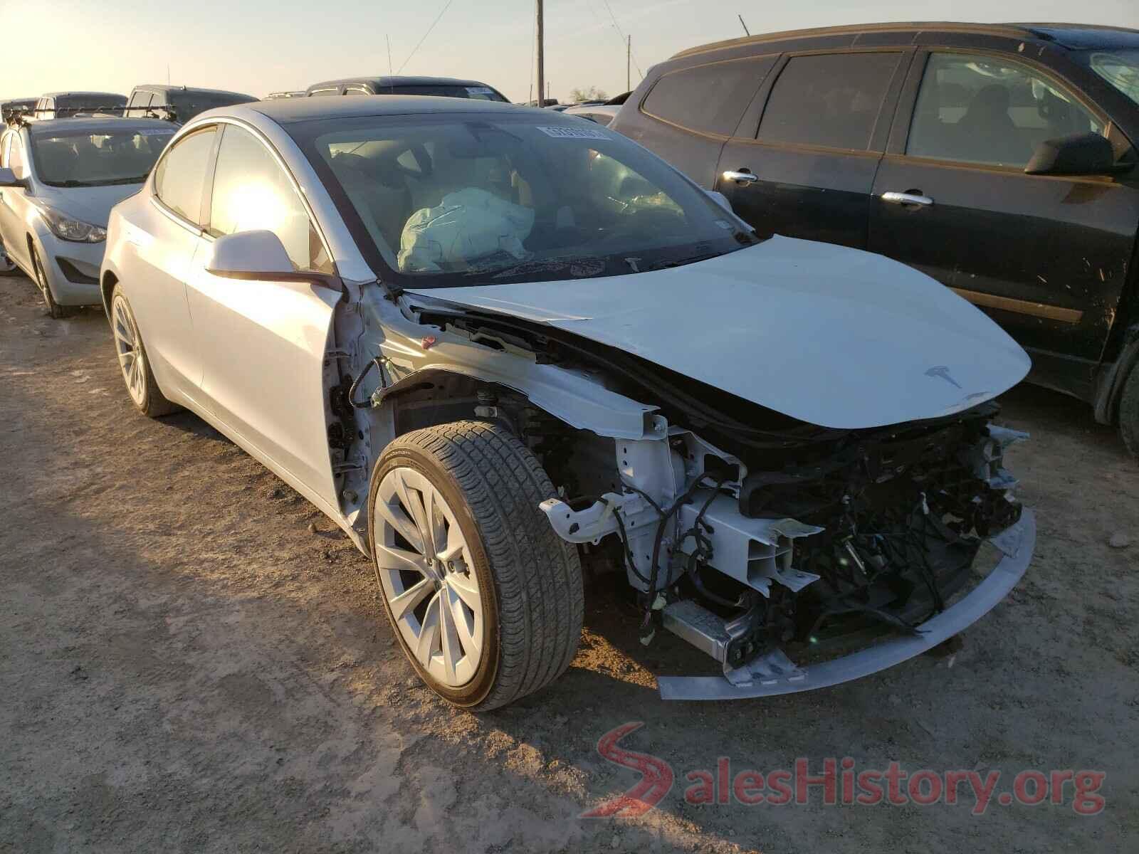 5YJ3E1EB2MF849973 2021 TESLA MODEL 3