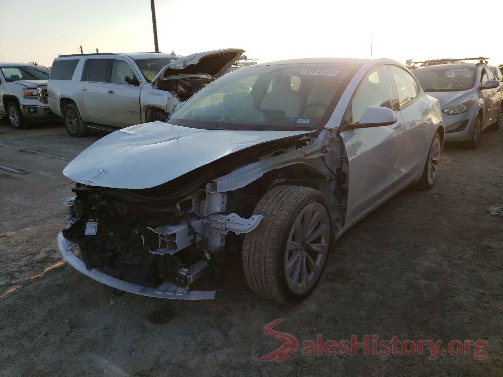 5YJ3E1EB2MF849973 2021 TESLA MODEL 3