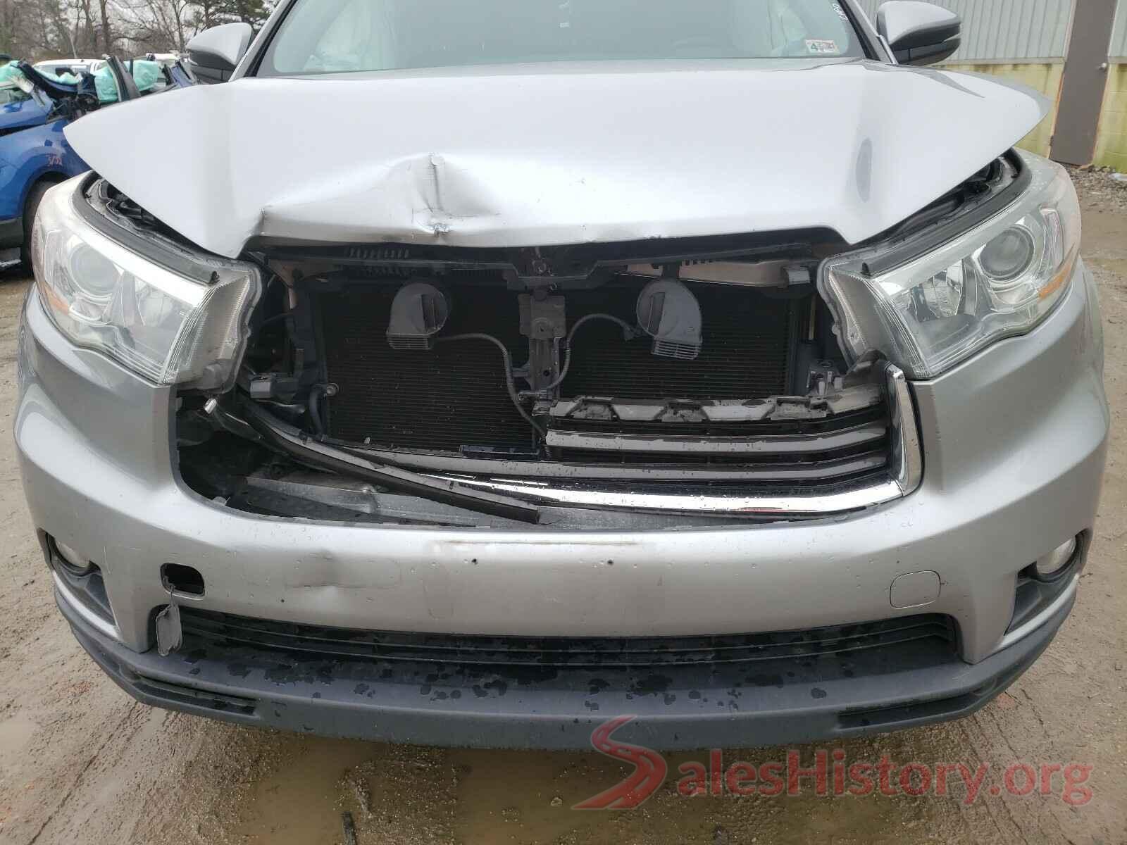 5TDZKRFH3GS160044 2016 TOYOTA HIGHLANDER