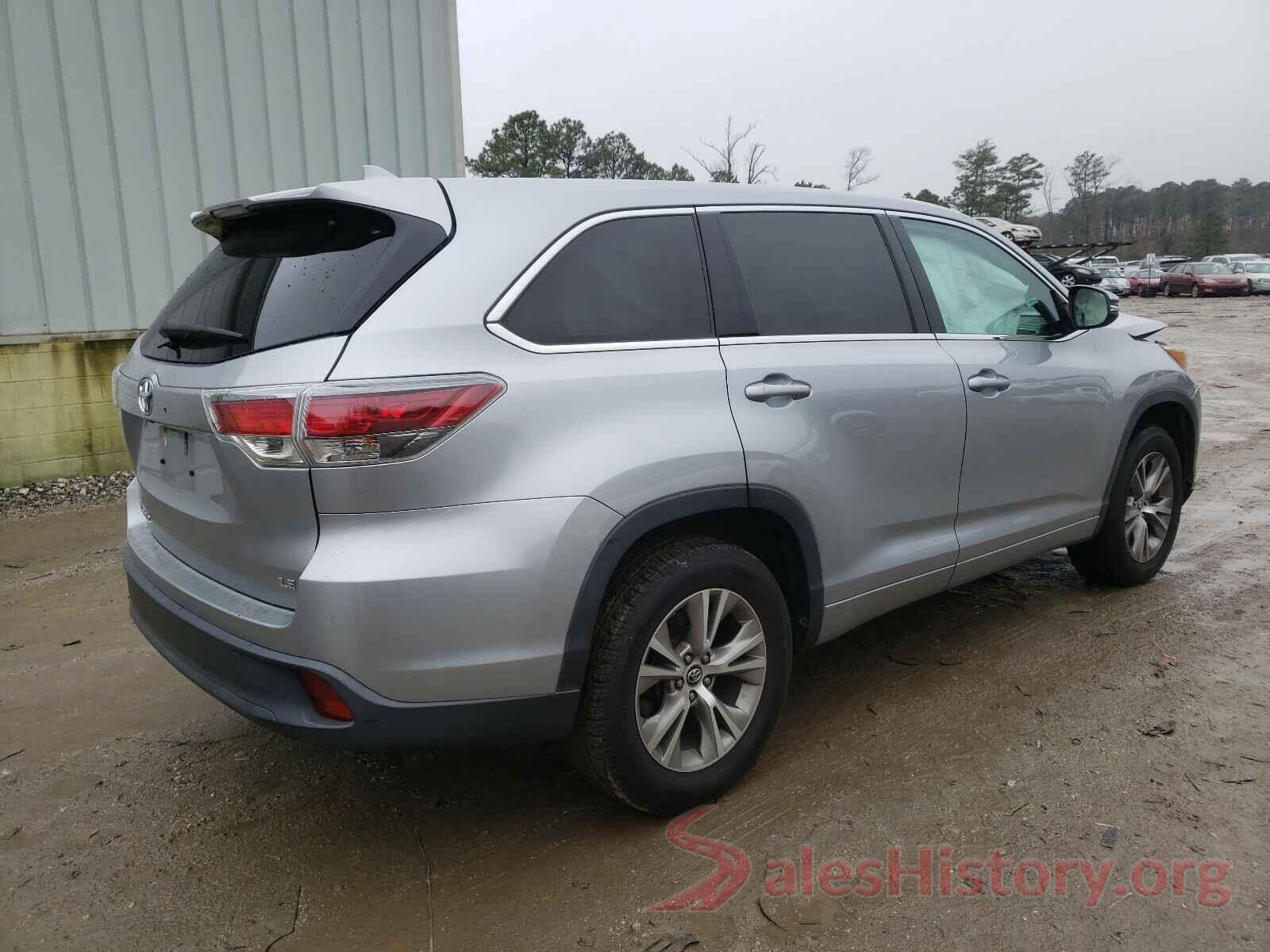 5TDZKRFH3GS160044 2016 TOYOTA HIGHLANDER