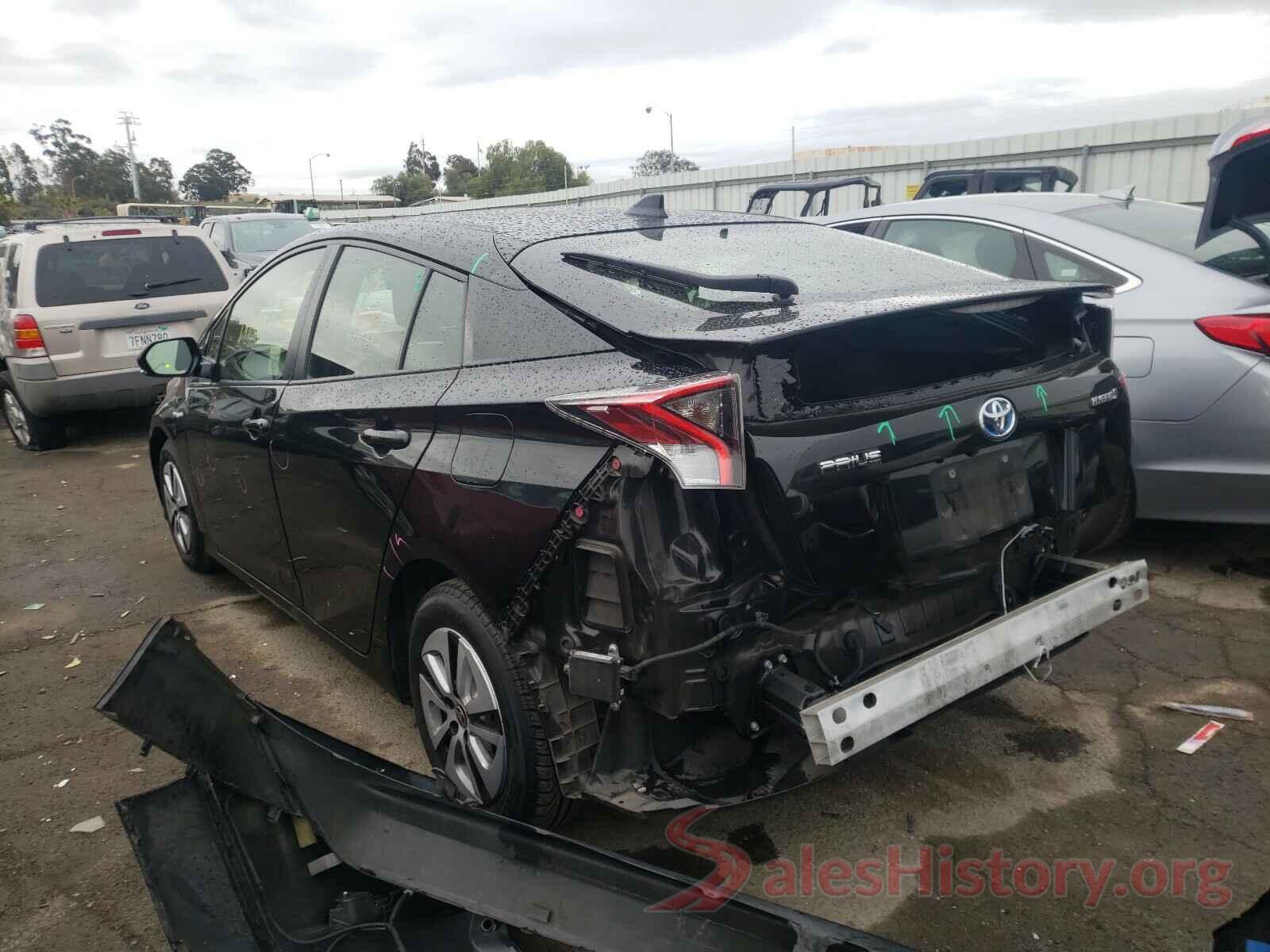 JTDKBRFU8J3058083 2018 TOYOTA PRIUS