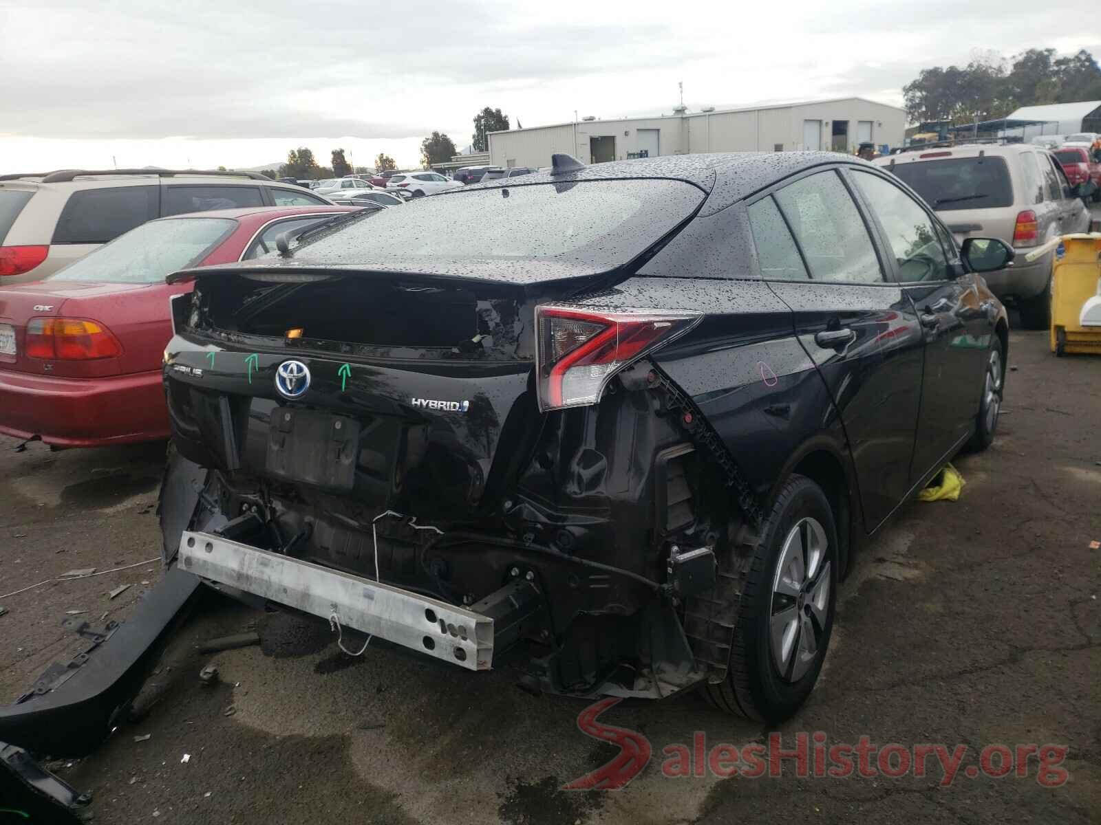 JTDKBRFU8J3058083 2018 TOYOTA PRIUS