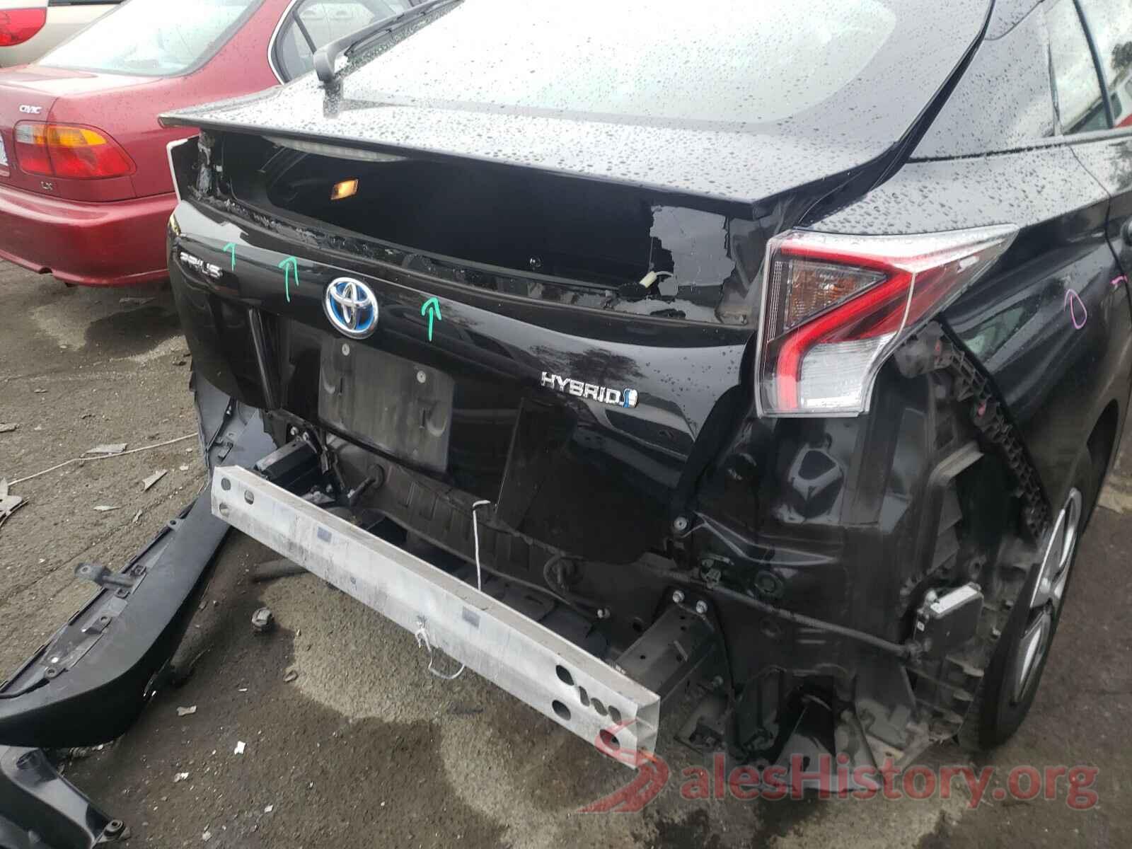 JTDKBRFU8J3058083 2018 TOYOTA PRIUS