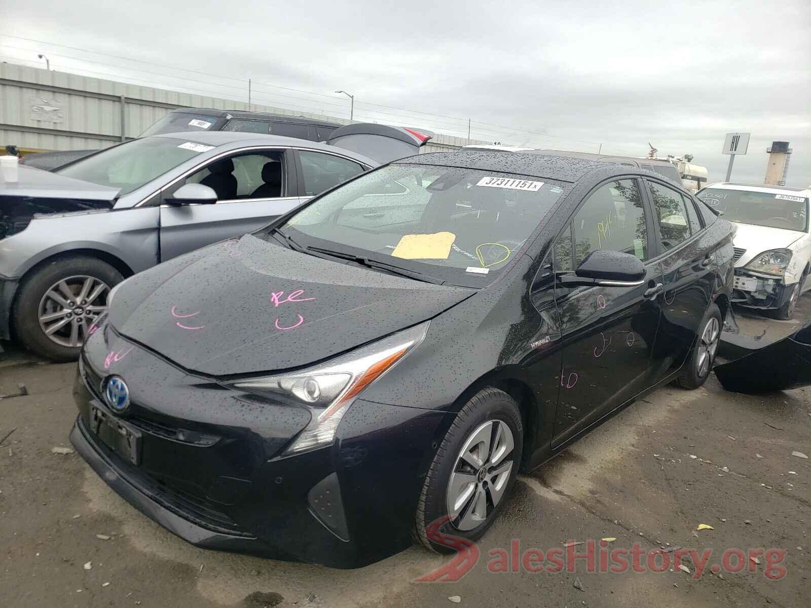 JTDKBRFU8J3058083 2018 TOYOTA PRIUS