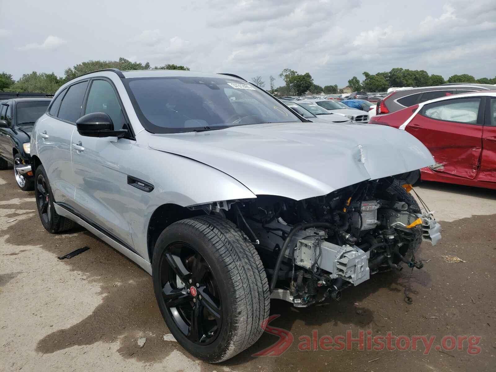 SADCL2GX3KA601553 2019 JAGUAR F-PACE