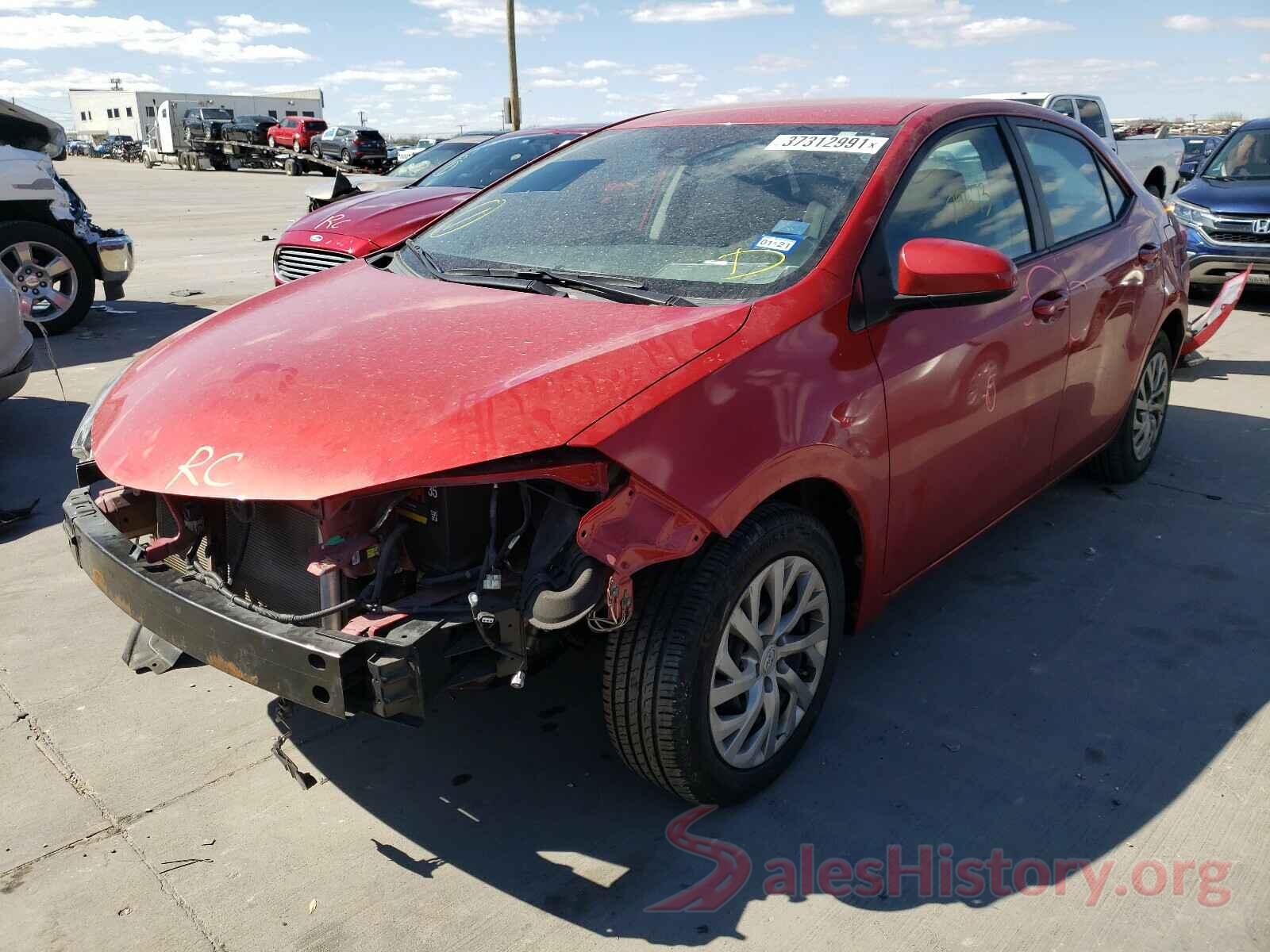 5YFBURHE2HP581360 2017 TOYOTA COROLLA