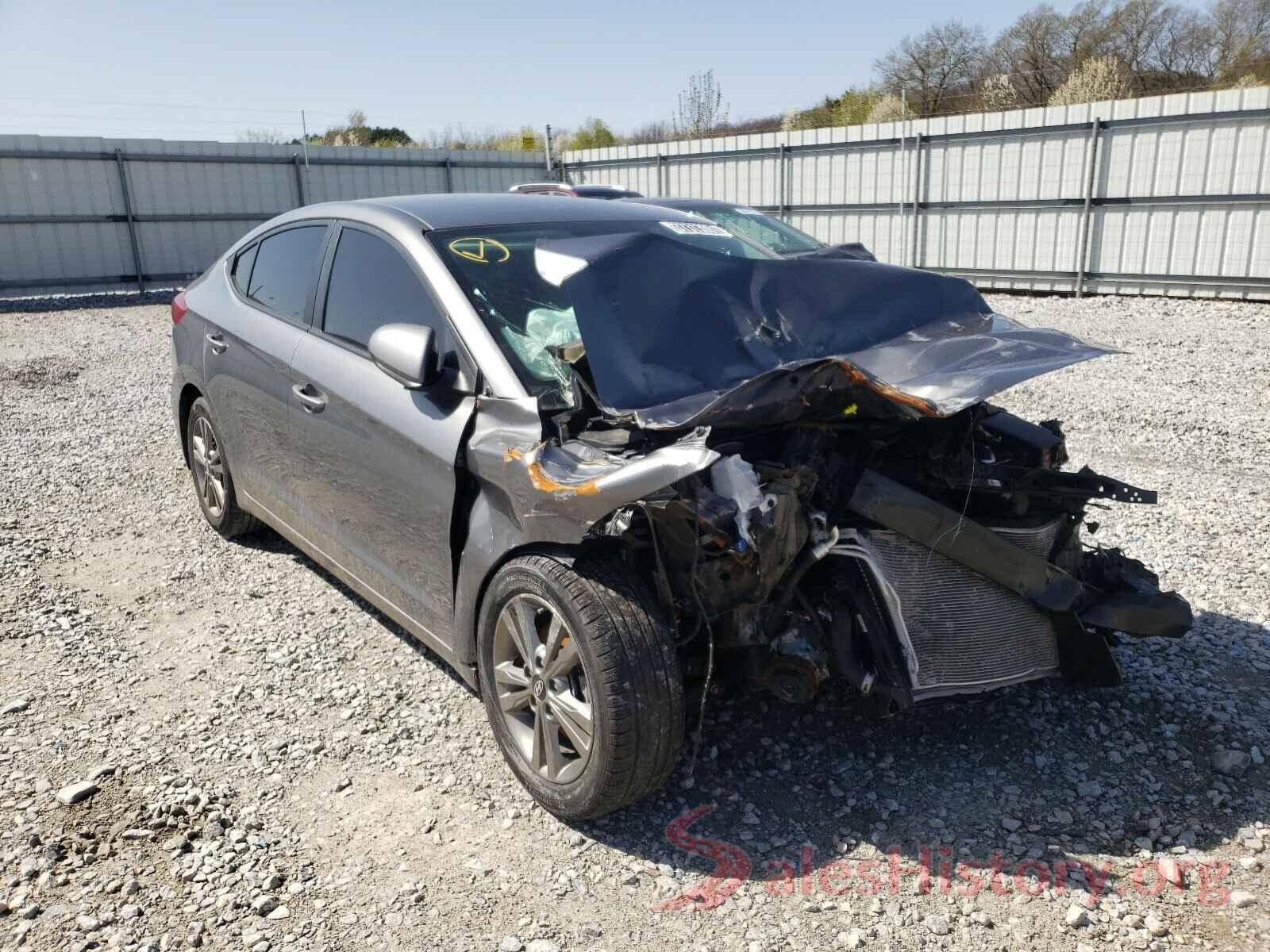 5NPD84LF7JH336721 2018 HYUNDAI ELANTRA