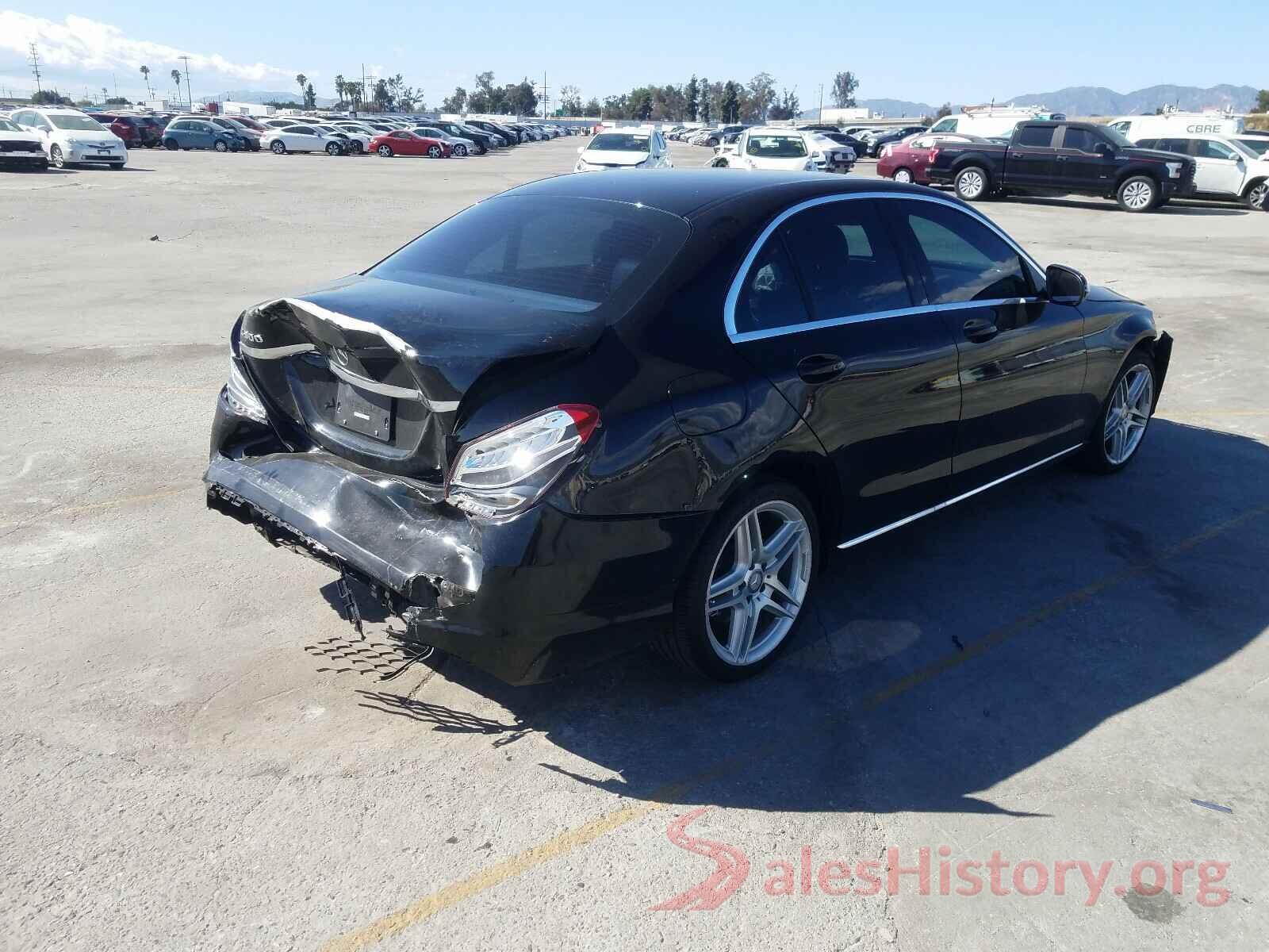 55SWF4JB3HU204593 2017 MERCEDES-BENZ C CLASS