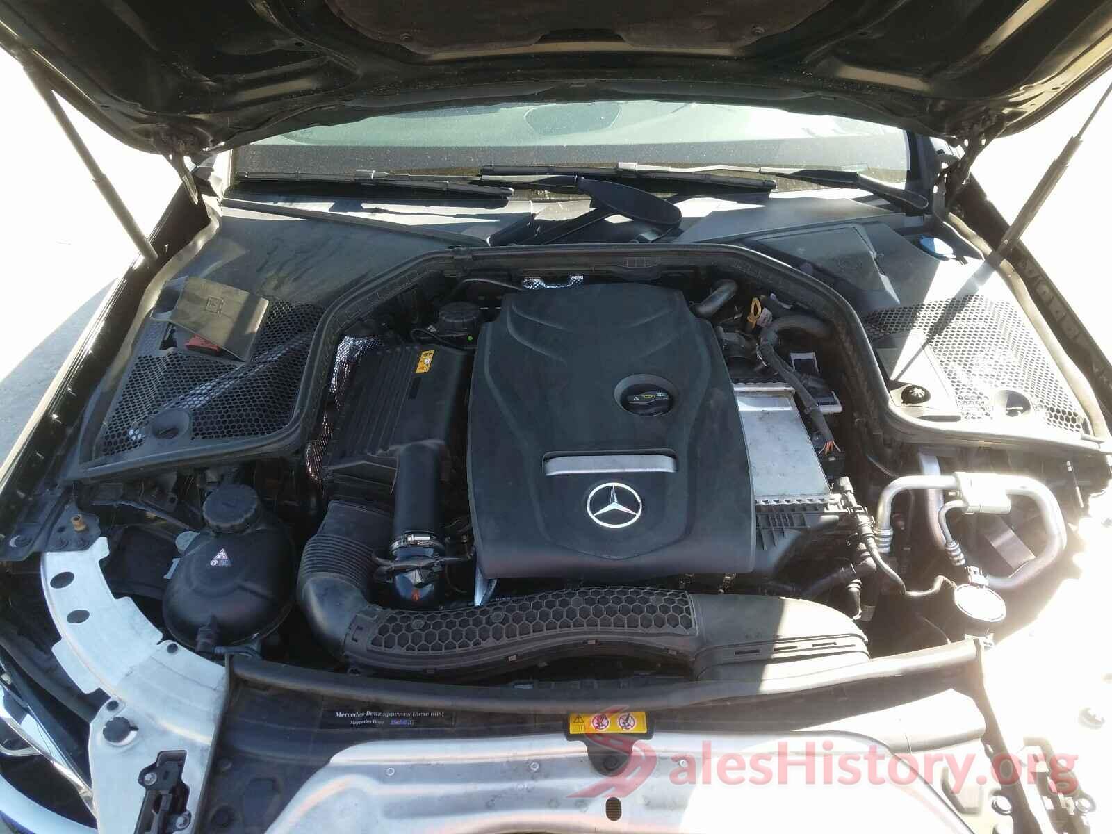 55SWF4JB3HU204593 2017 MERCEDES-BENZ C CLASS