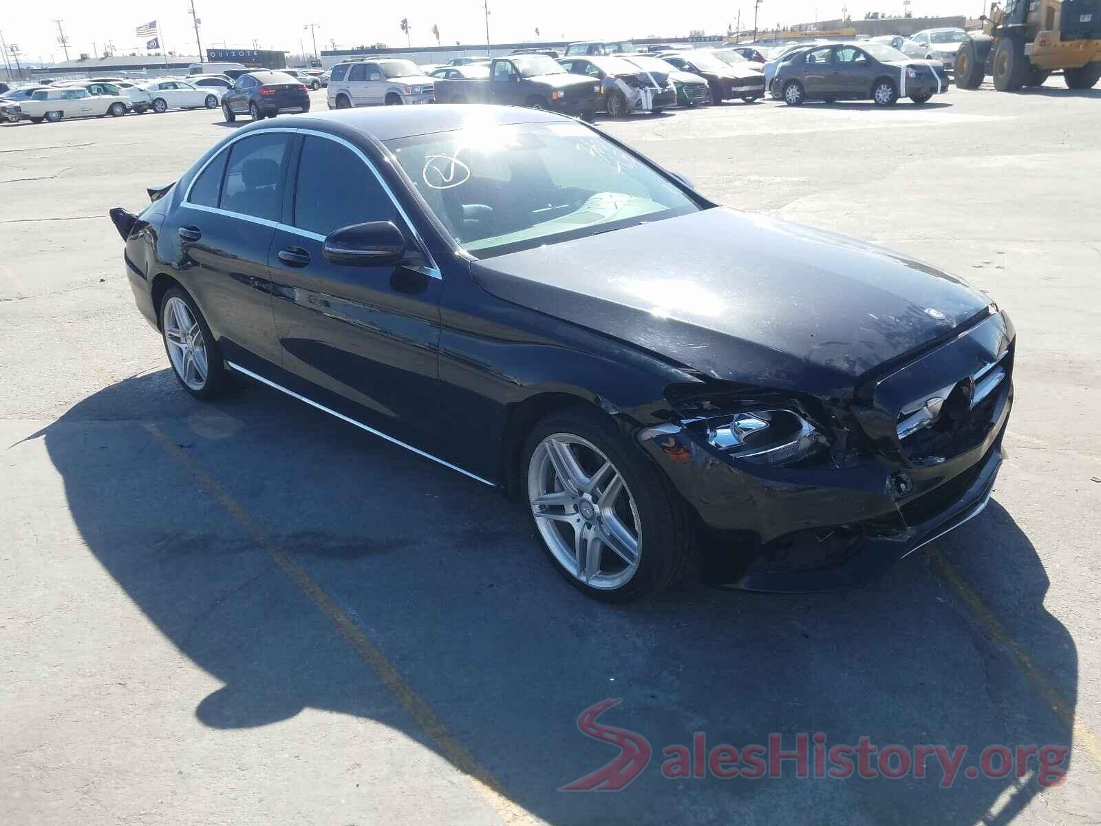 55SWF4JB3HU204593 2017 MERCEDES-BENZ C CLASS