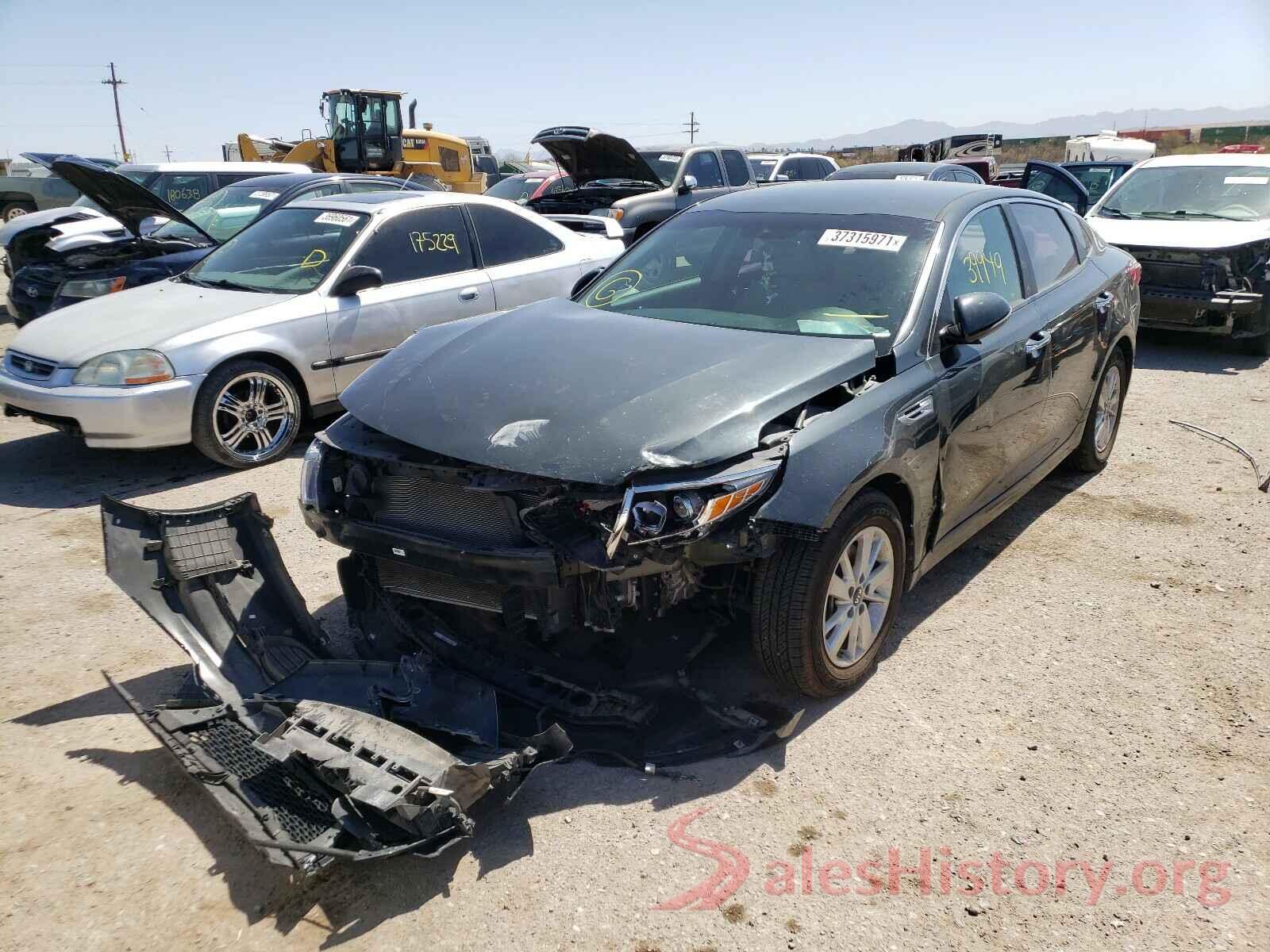 KNAGT4L3XG5084910 2016 KIA OPTIMA