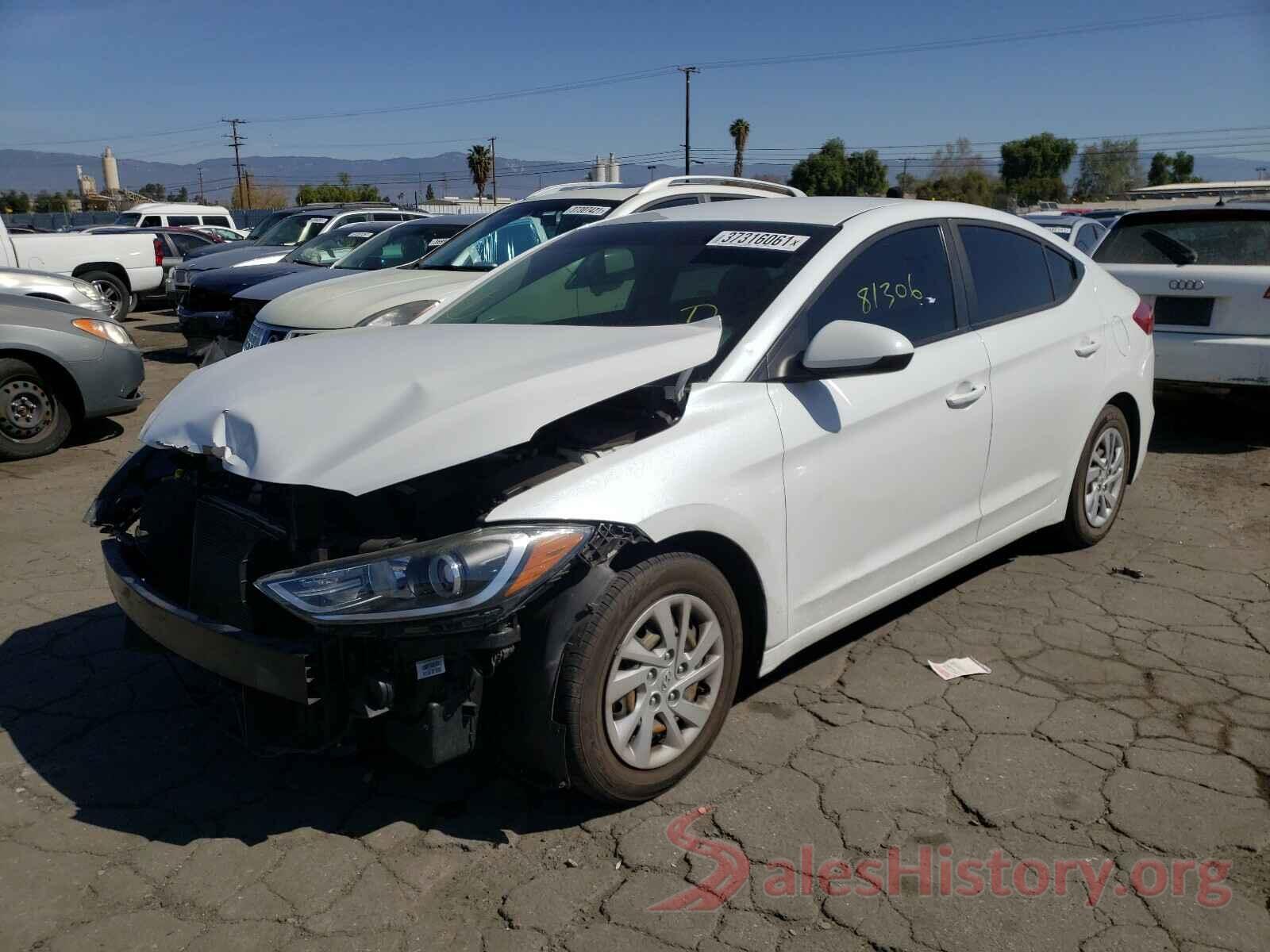 5NPD74LF2HH152963 2017 HYUNDAI ELANTRA