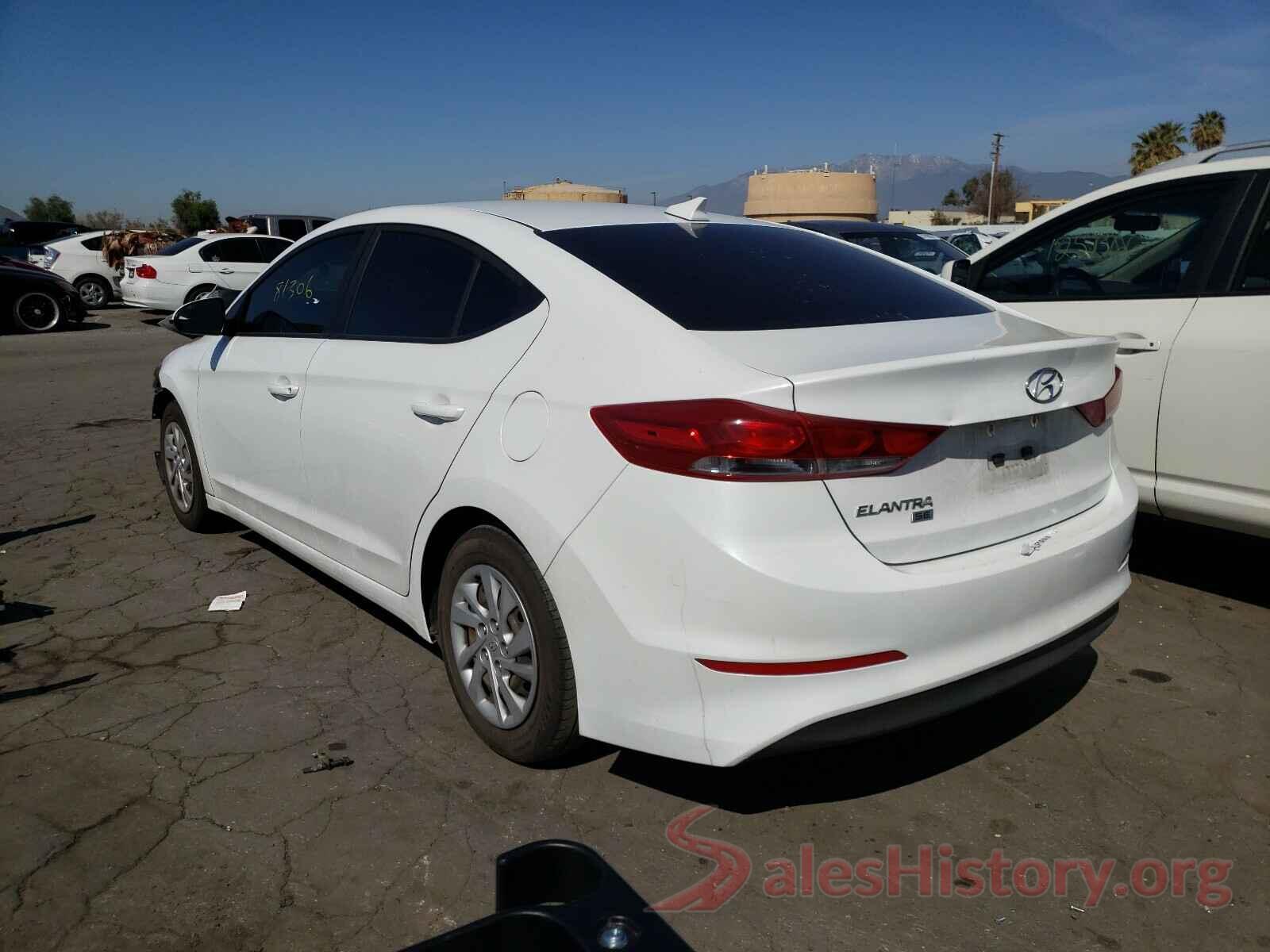 5NPD74LF2HH152963 2017 HYUNDAI ELANTRA