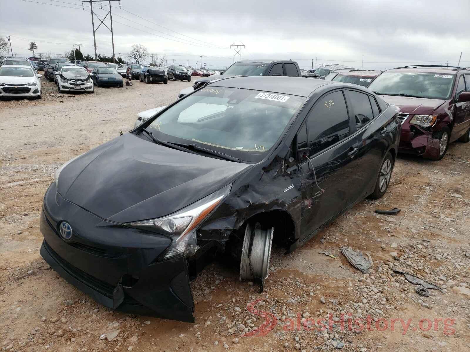 JTDKARFU7H3037514 2017 TOYOTA PRIUS