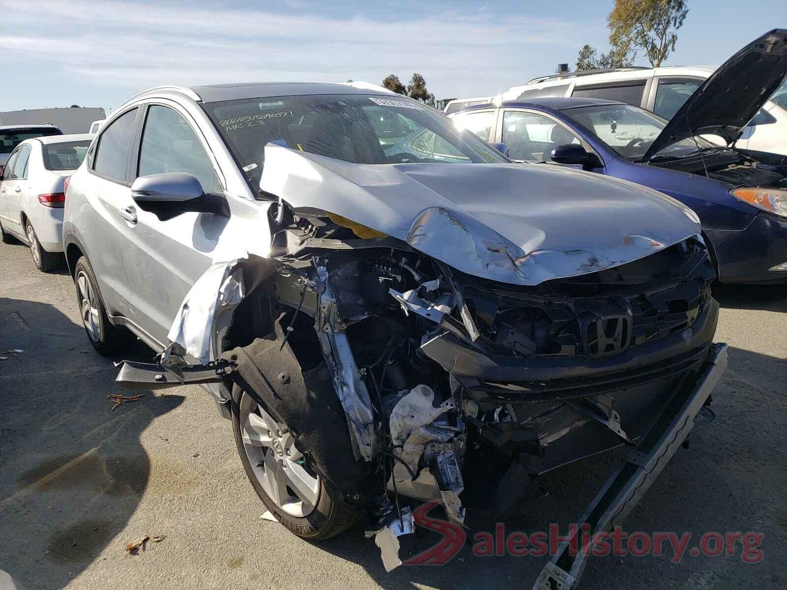 3CZRU5H56KM702665 2019 HONDA HR-V