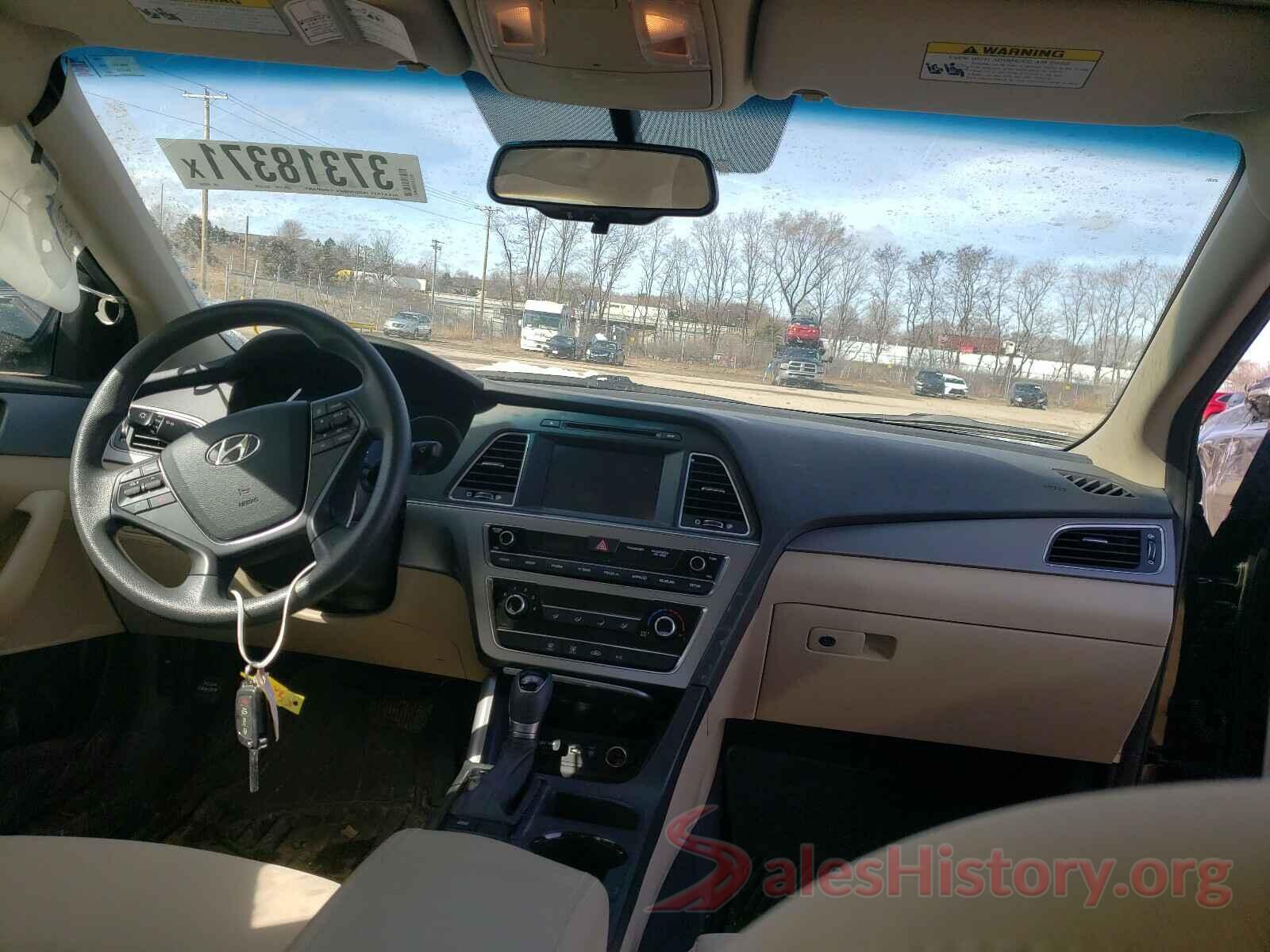 5NPE24AF4HH460058 2017 HYUNDAI SONATA