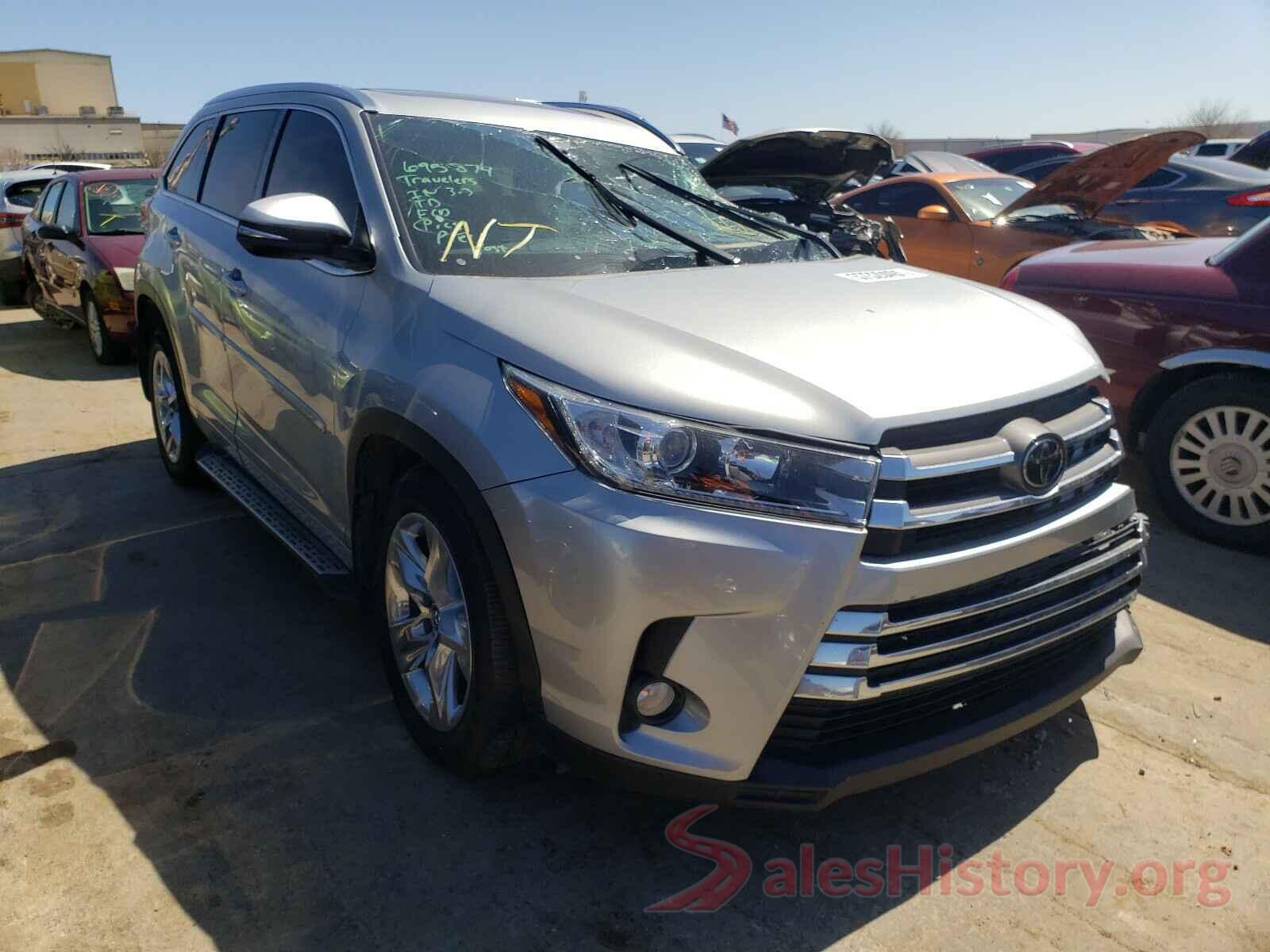 5TDDZRFH3JS878593 2018 TOYOTA HIGHLANDER