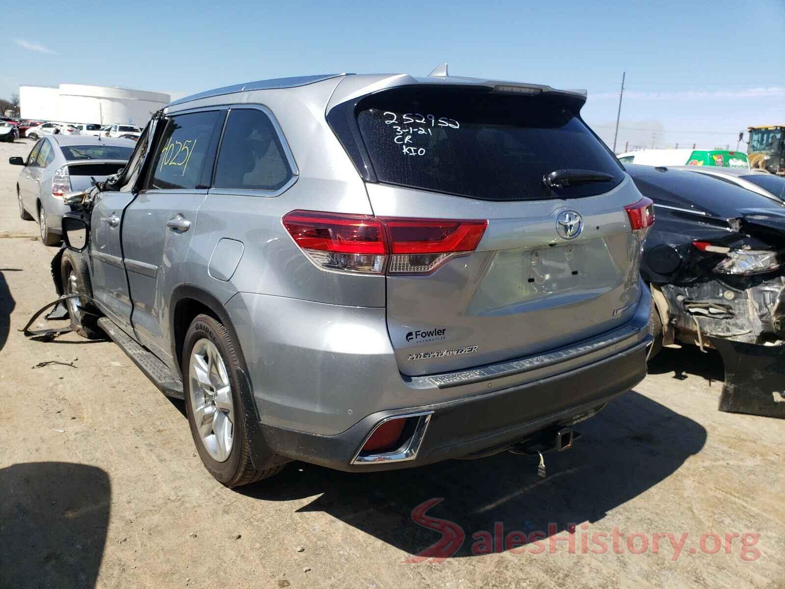 5TDDZRFH3JS878593 2018 TOYOTA HIGHLANDER