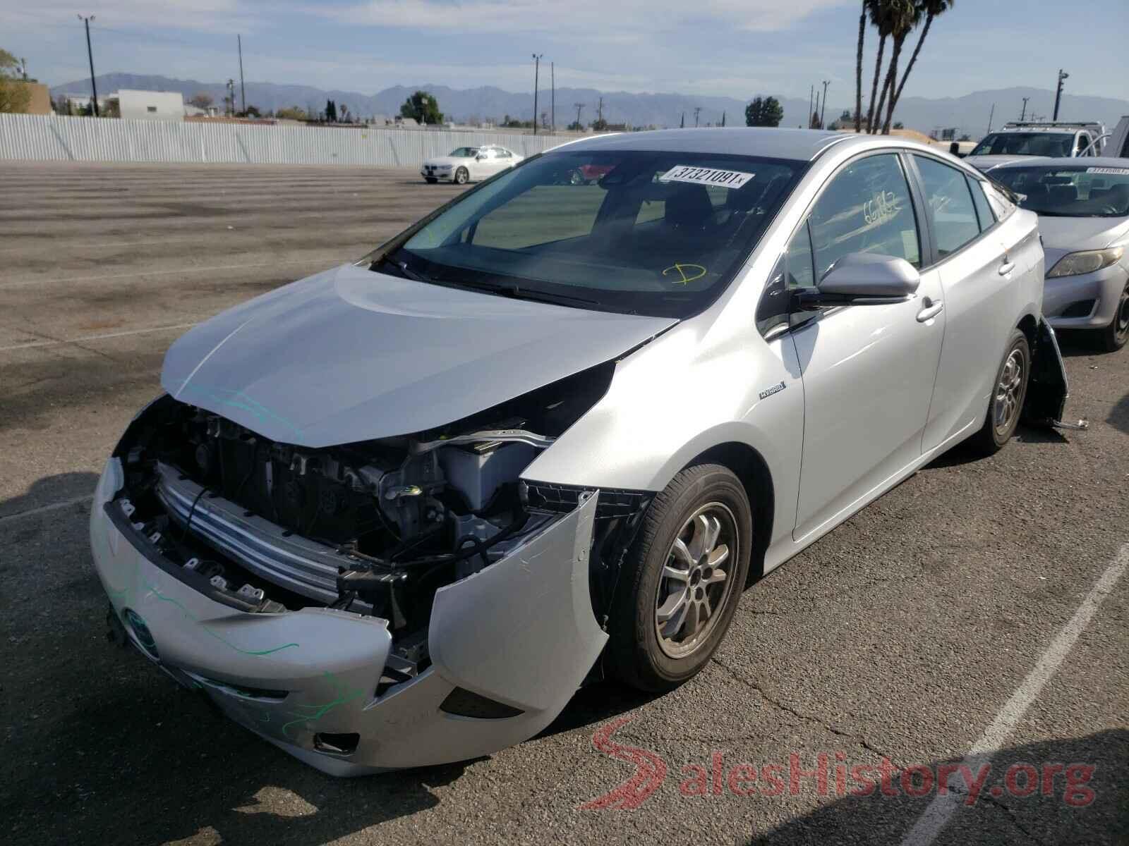 JTDKBRFU0J3059633 2018 TOYOTA PRIUS