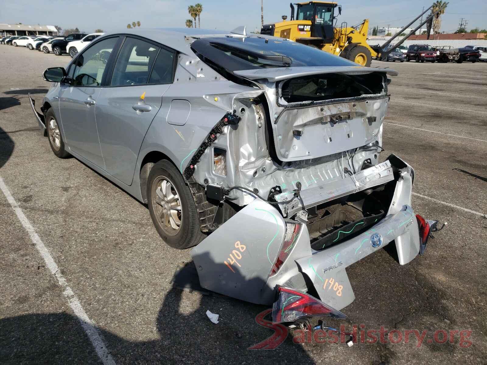 JTDKBRFU0J3059633 2018 TOYOTA PRIUS