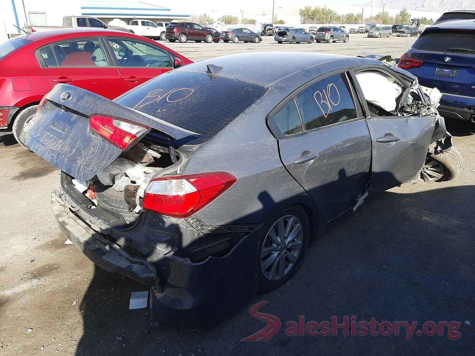 KNAFX4A61G5610435 2016 KIA FORTE