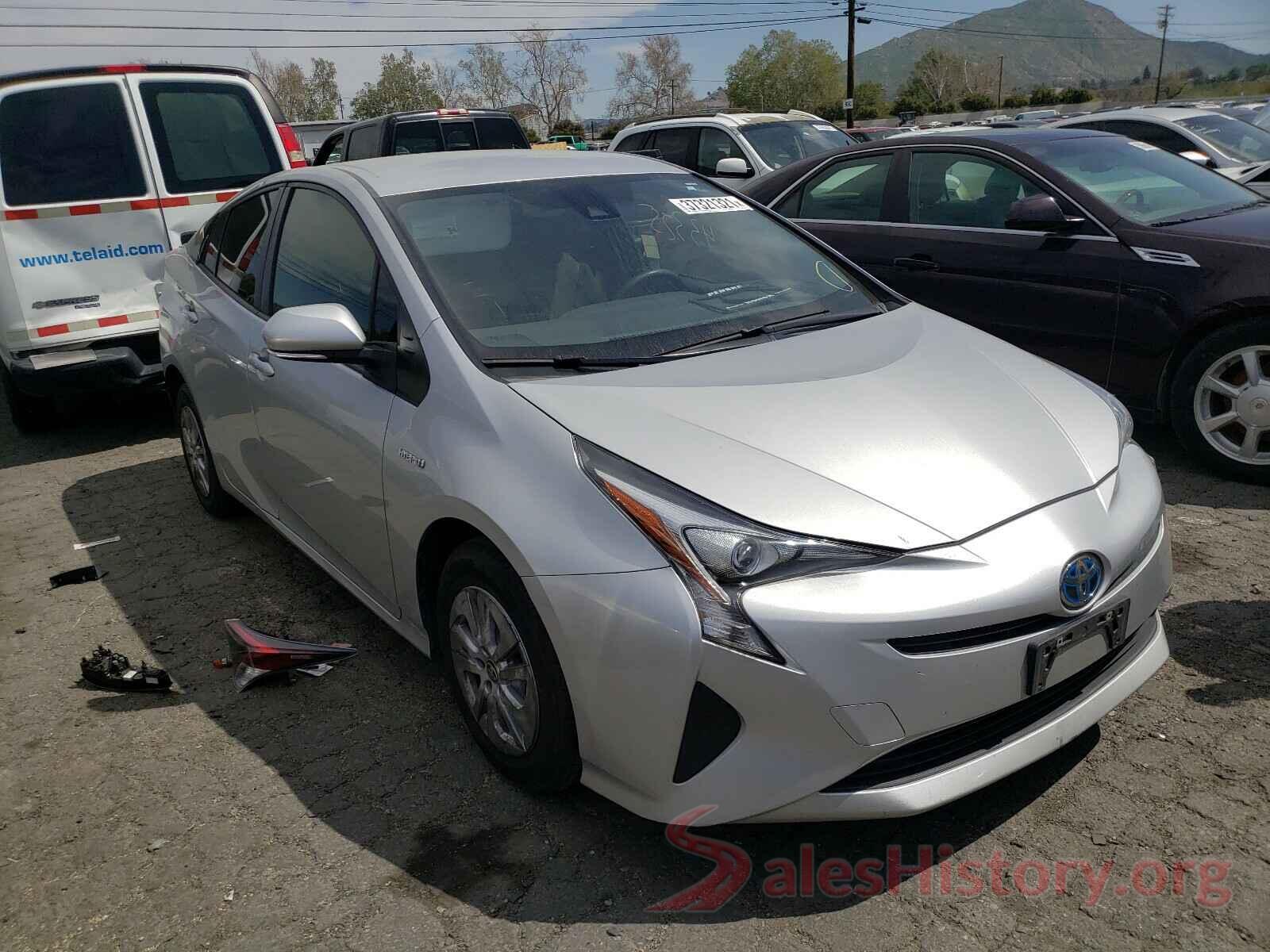 JTDKBRFU6J3581215 2018 TOYOTA PRIUS