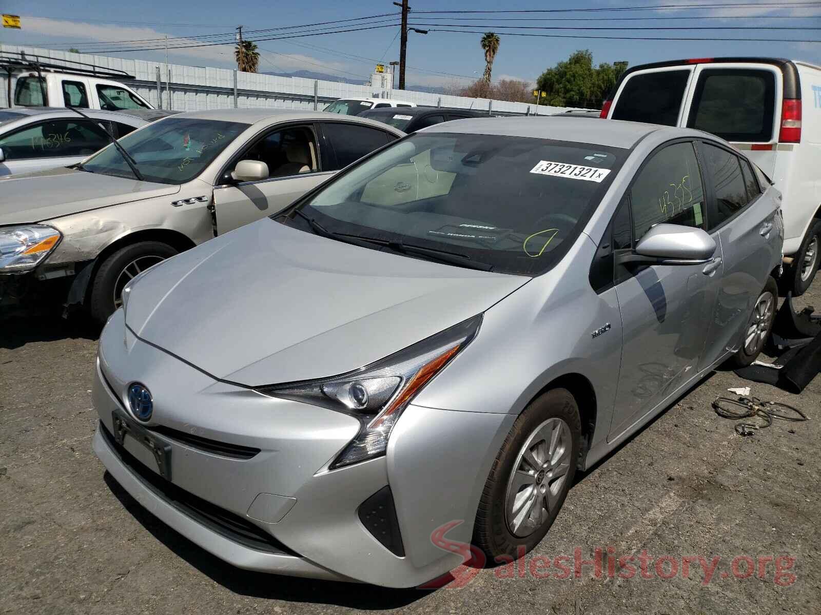 JTDKBRFU6J3581215 2018 TOYOTA PRIUS