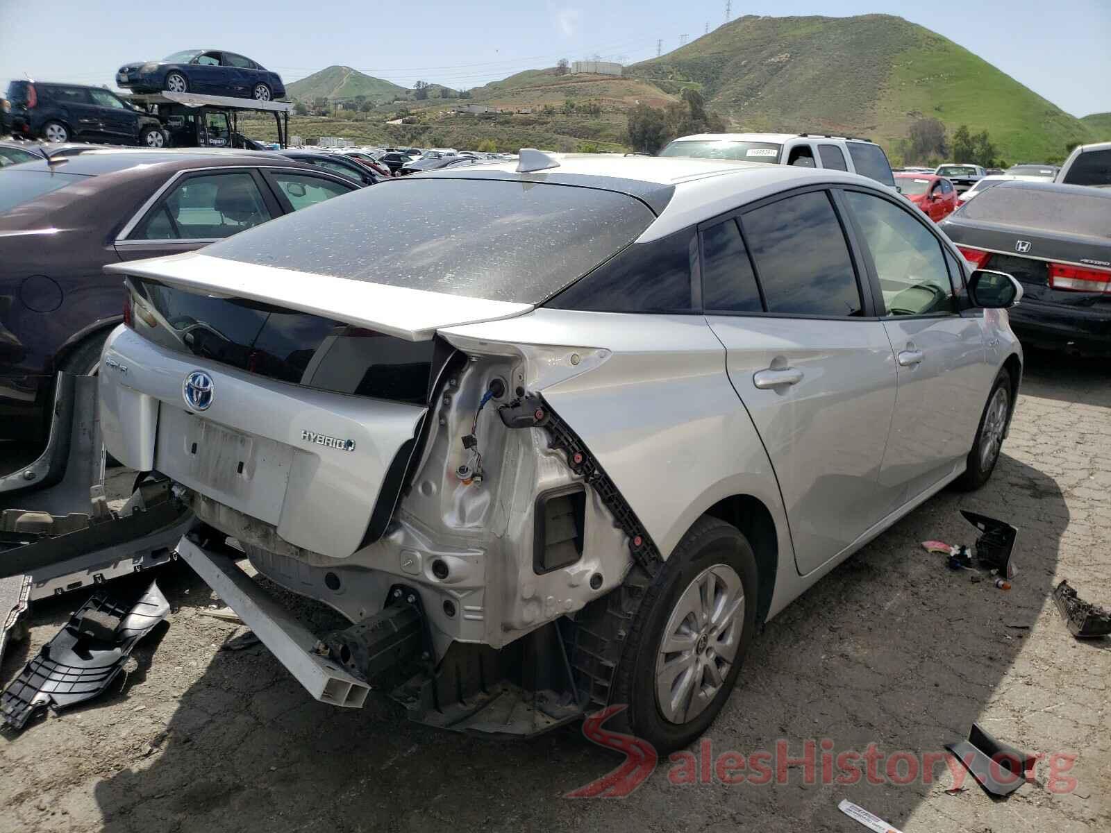 JTDKBRFU6J3581215 2018 TOYOTA PRIUS