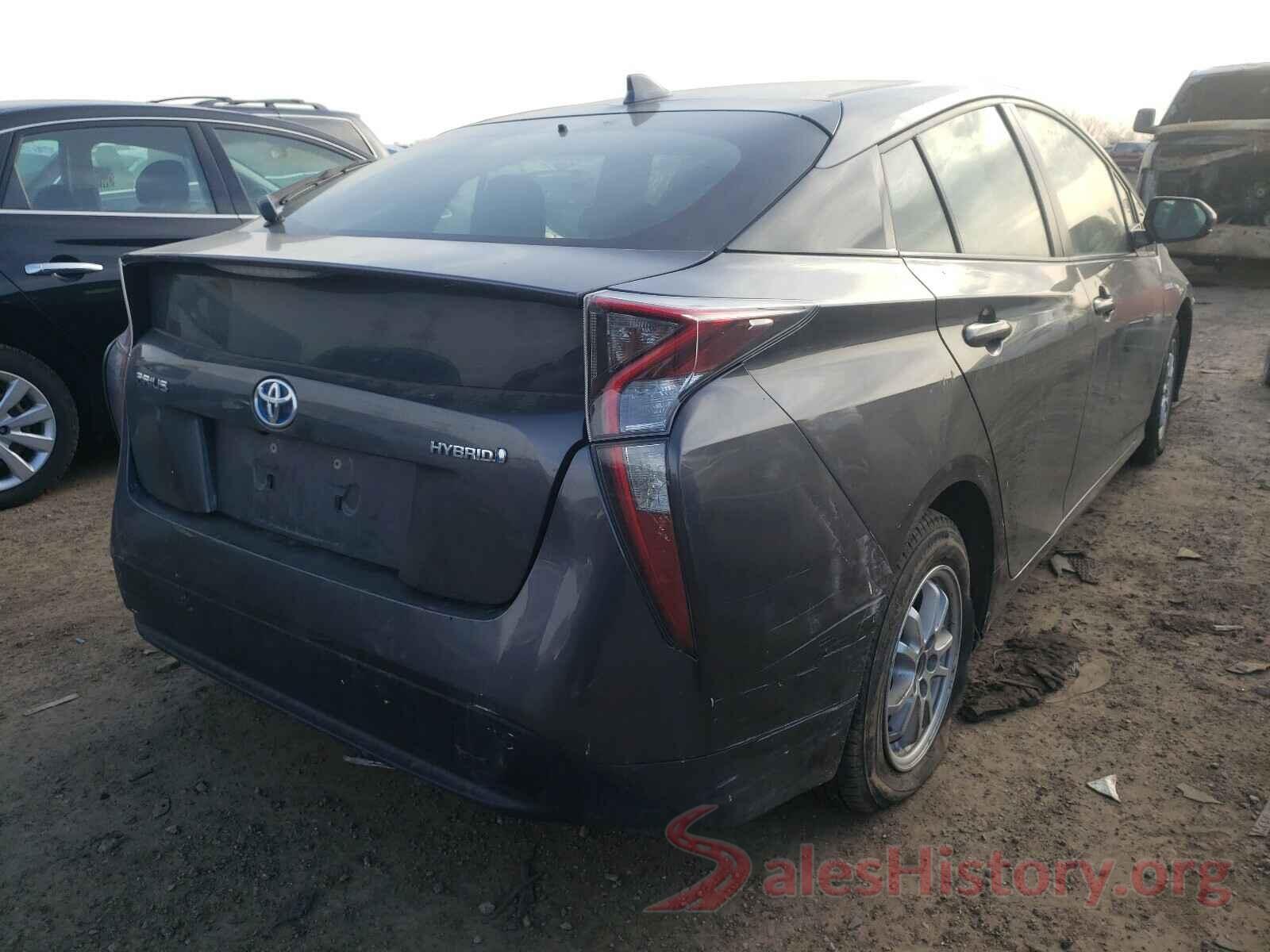 JTDKARFU8G3016640 2016 TOYOTA PRIUS