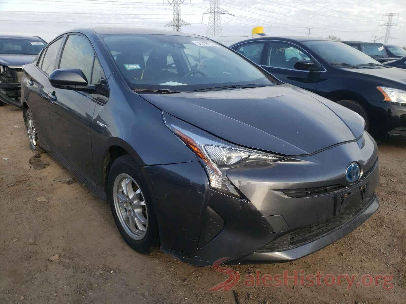 JTDKARFU8G3016640 2016 TOYOTA PRIUS