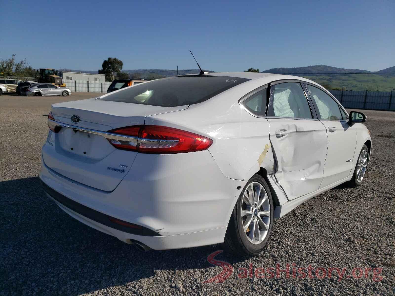 3FA6P0LU8HR209234 2017 FORD FUSION