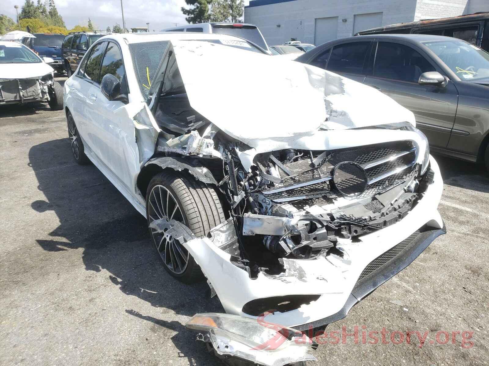 55SWF4JBXJU257300 2018 MERCEDES-BENZ C CLASS