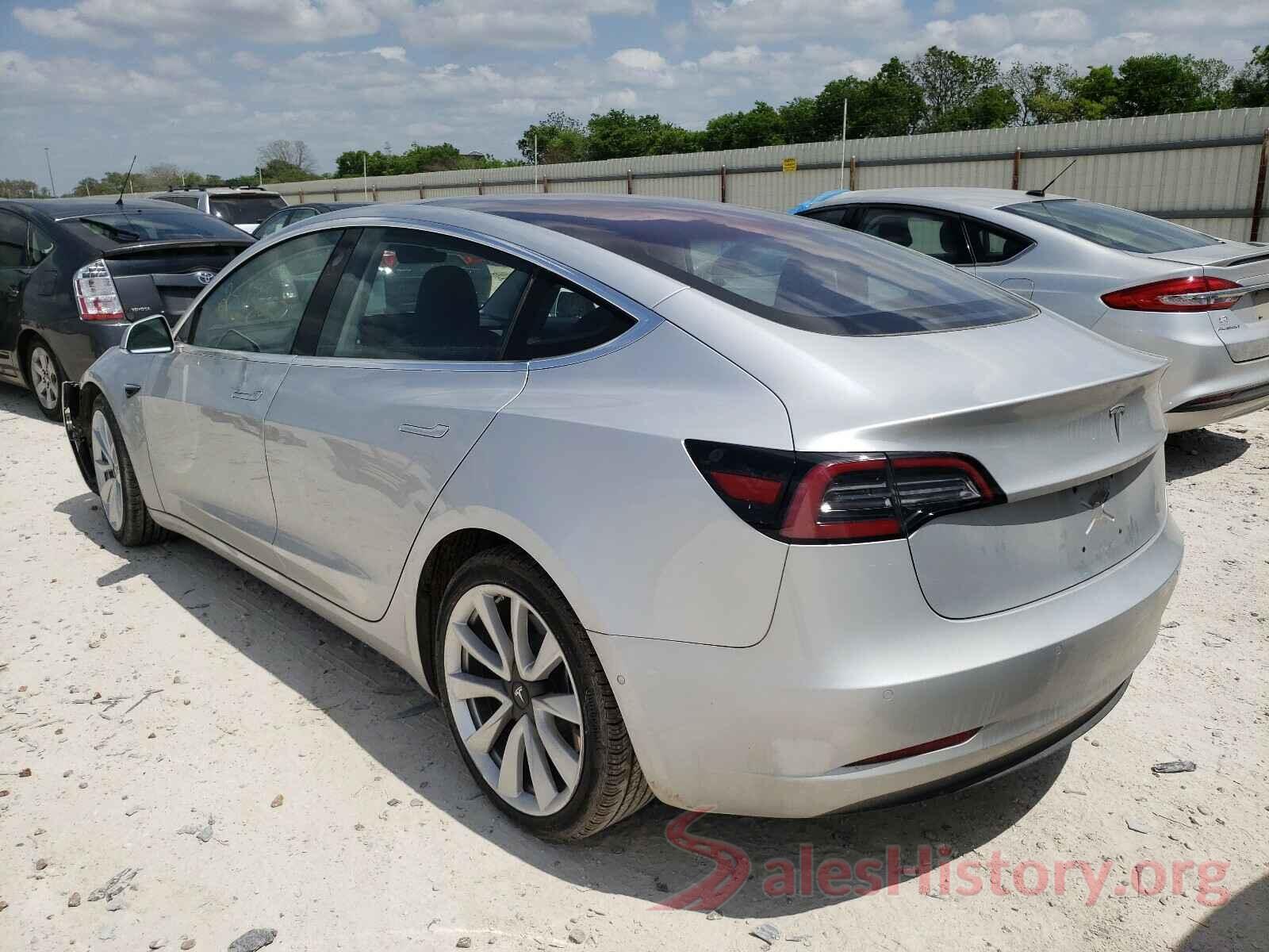 5YJ3E1EA2JF007878 2018 TESLA MODEL 3