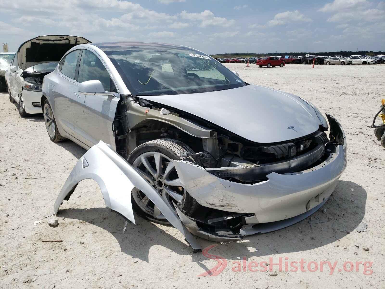 5YJ3E1EA2JF007878 2018 TESLA MODEL 3