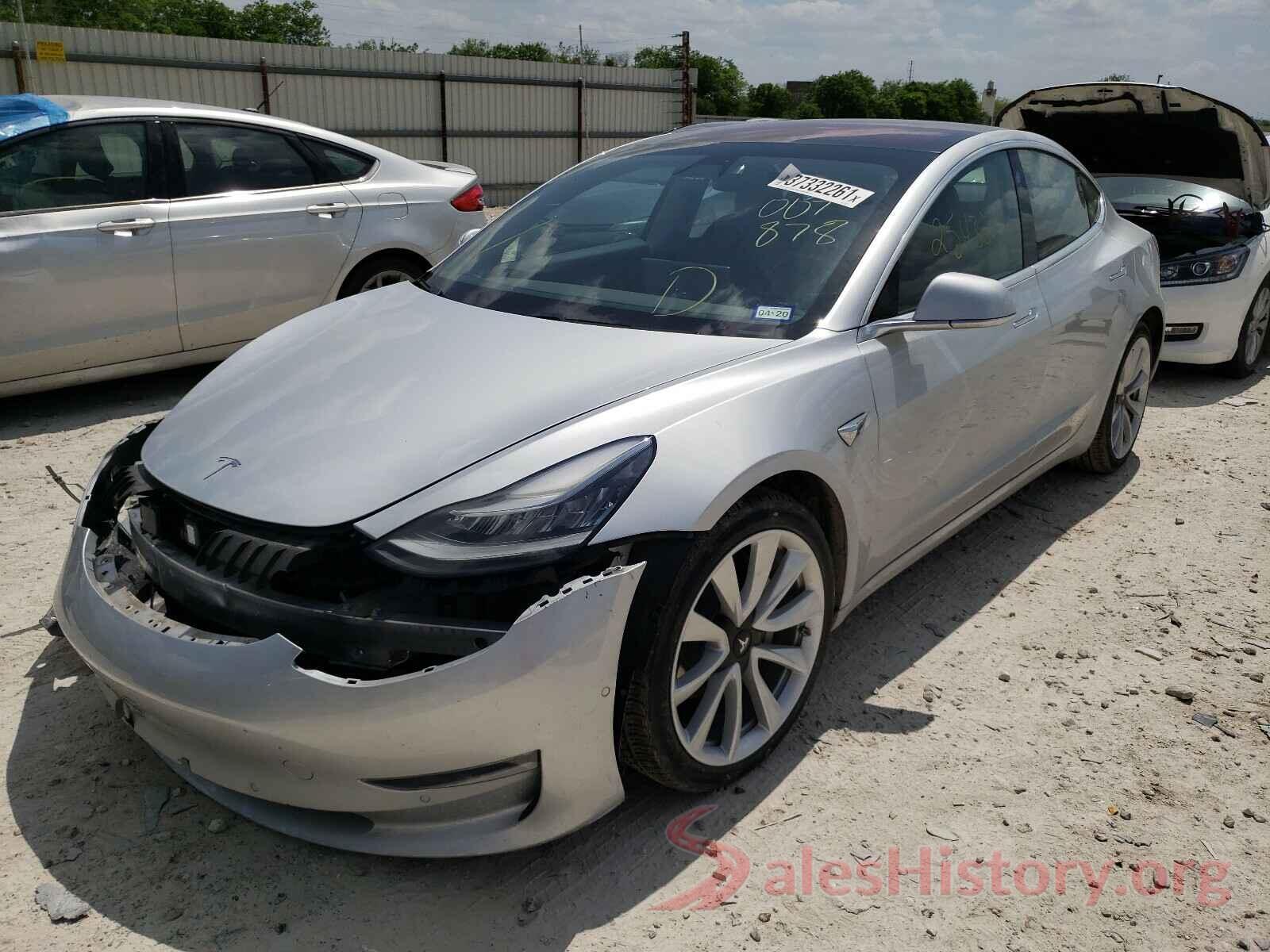 5YJ3E1EA2JF007878 2018 TESLA MODEL 3