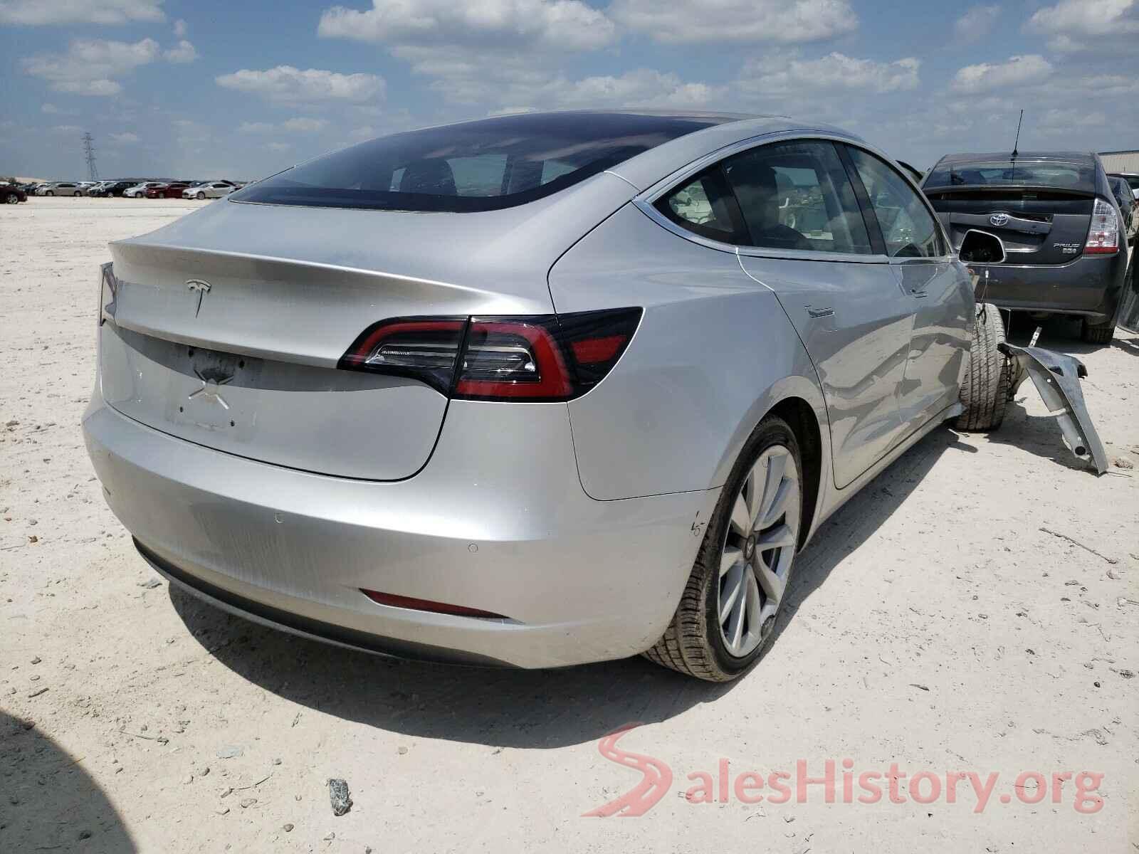 5YJ3E1EA2JF007878 2018 TESLA MODEL 3