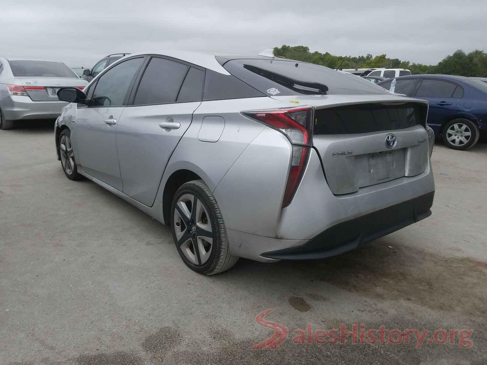 JTDKARFU2H3035010 2017 TOYOTA PRIUS