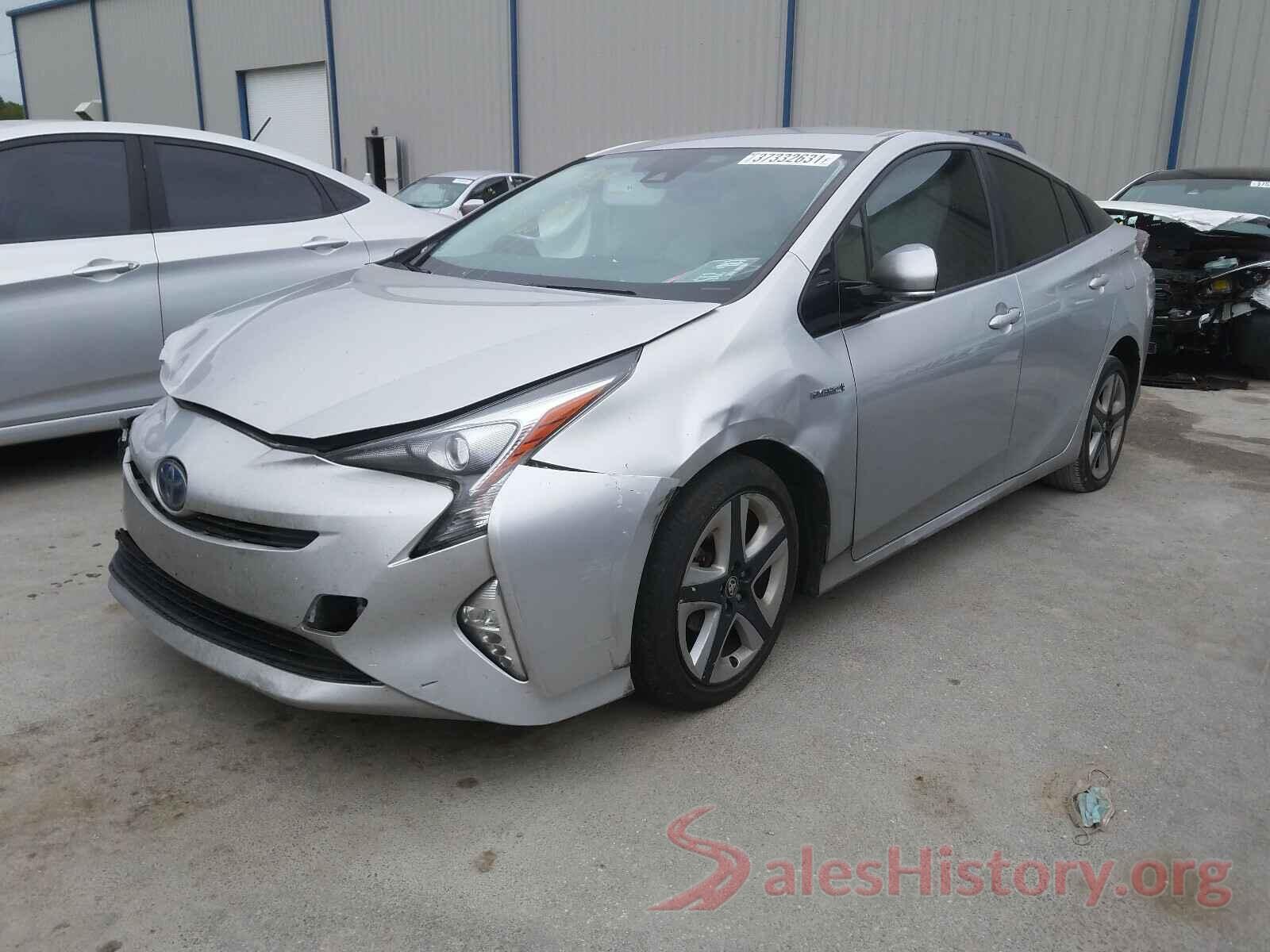 JTDKARFU2H3035010 2017 TOYOTA PRIUS