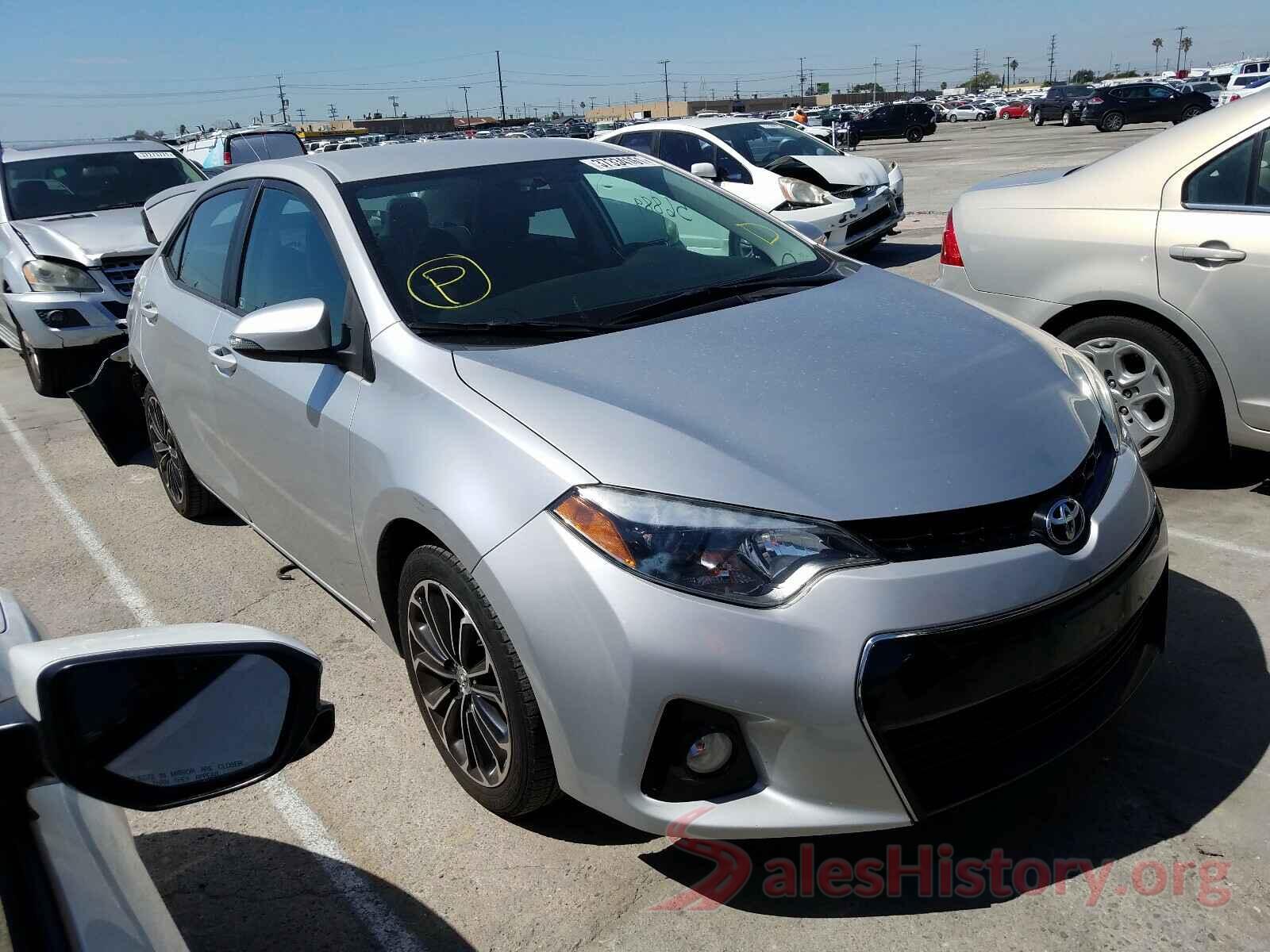 2T1BURHE0GC643837 2016 TOYOTA COROLLA