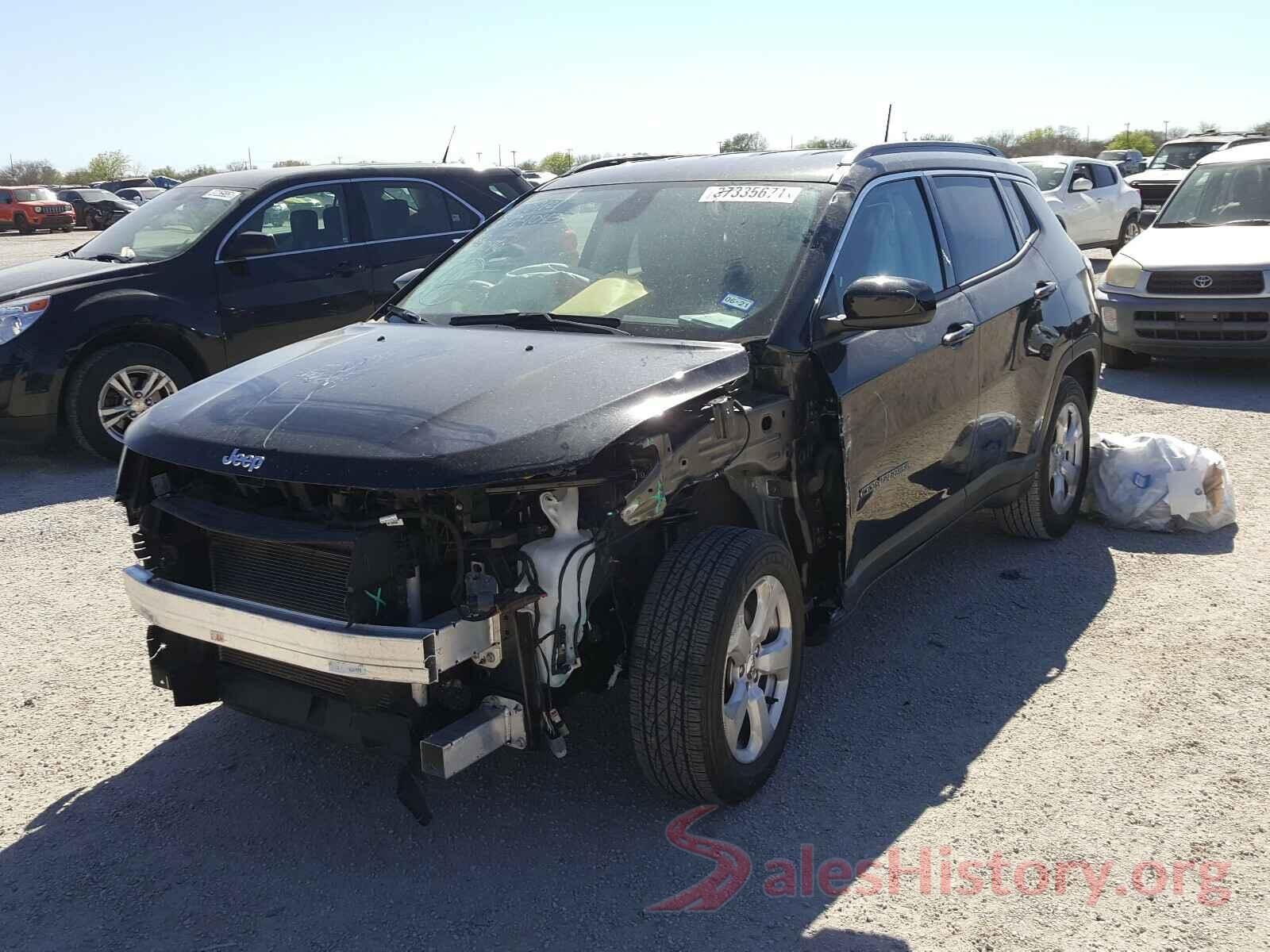 3C4NJCBB2KT809296 2019 JEEP COMPASS