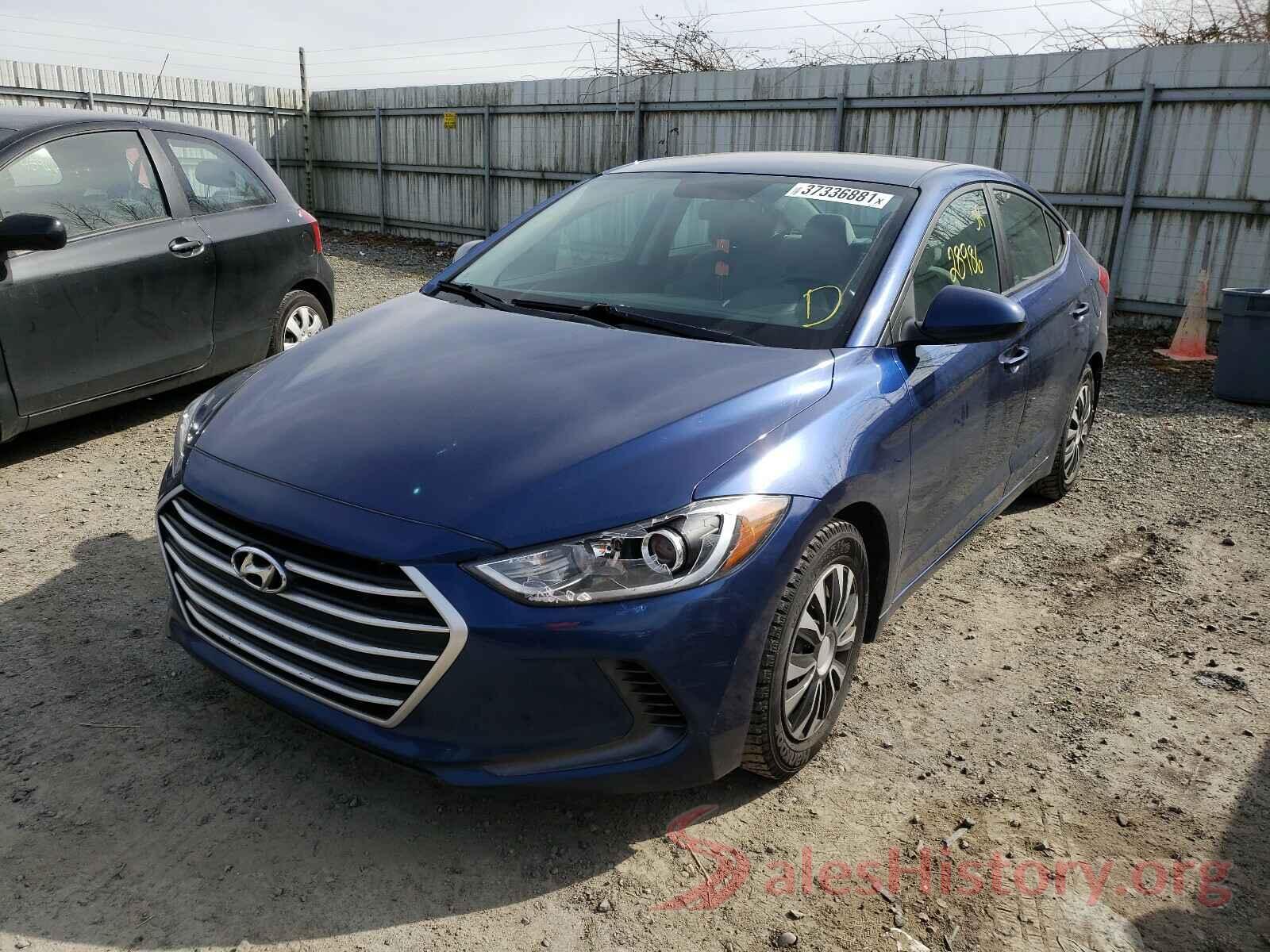 5NPD74LF8HH069456 2017 HYUNDAI ELANTRA