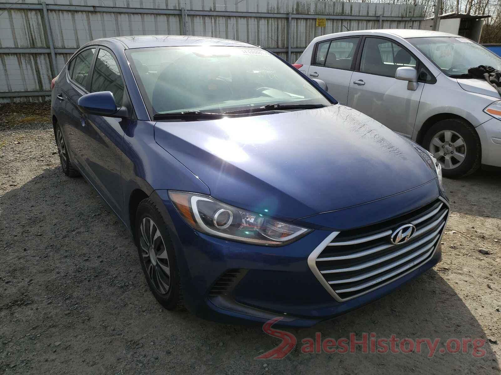 5NPD74LF8HH069456 2017 HYUNDAI ELANTRA